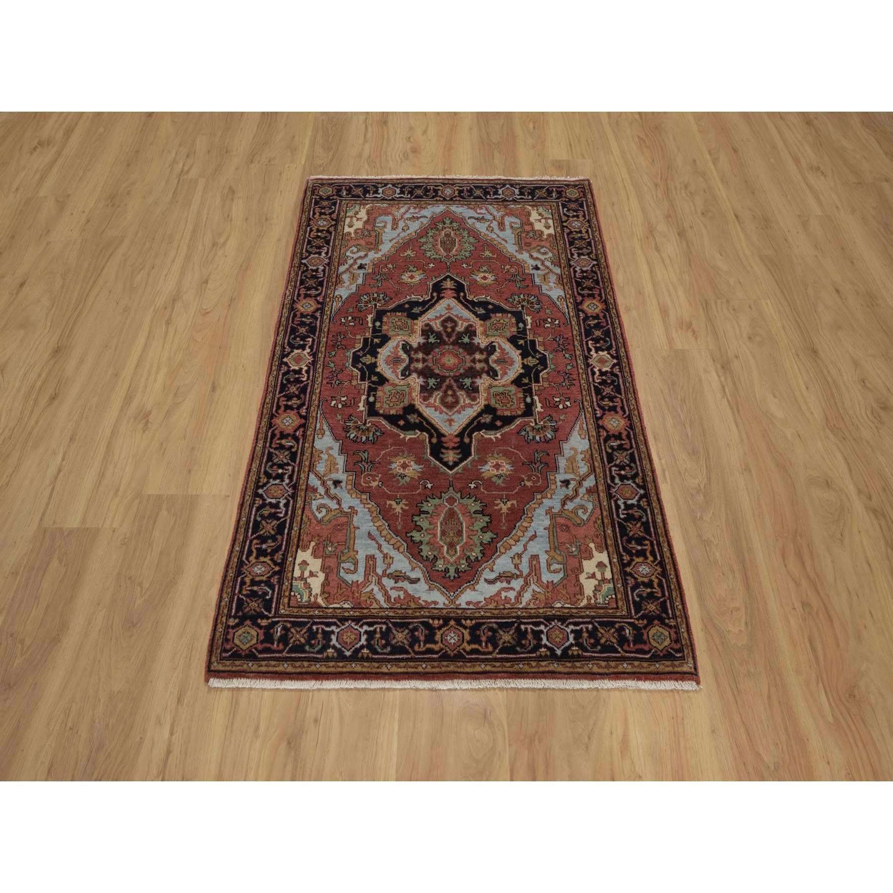 Heriz-Hand-Knotted-Rug-462305