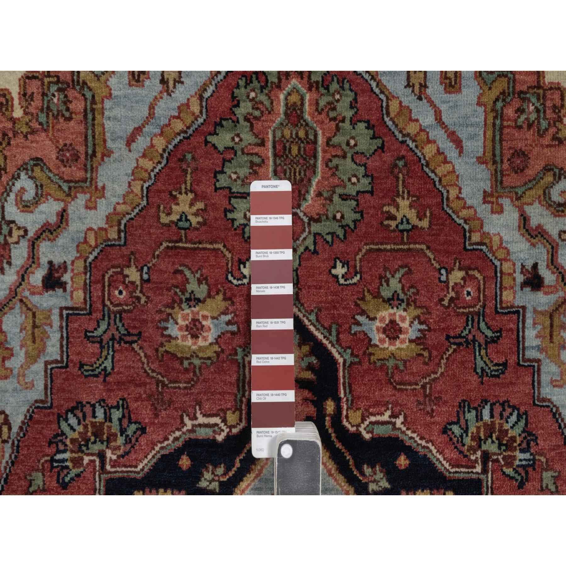 Heriz-Hand-Knotted-Rug-462305
