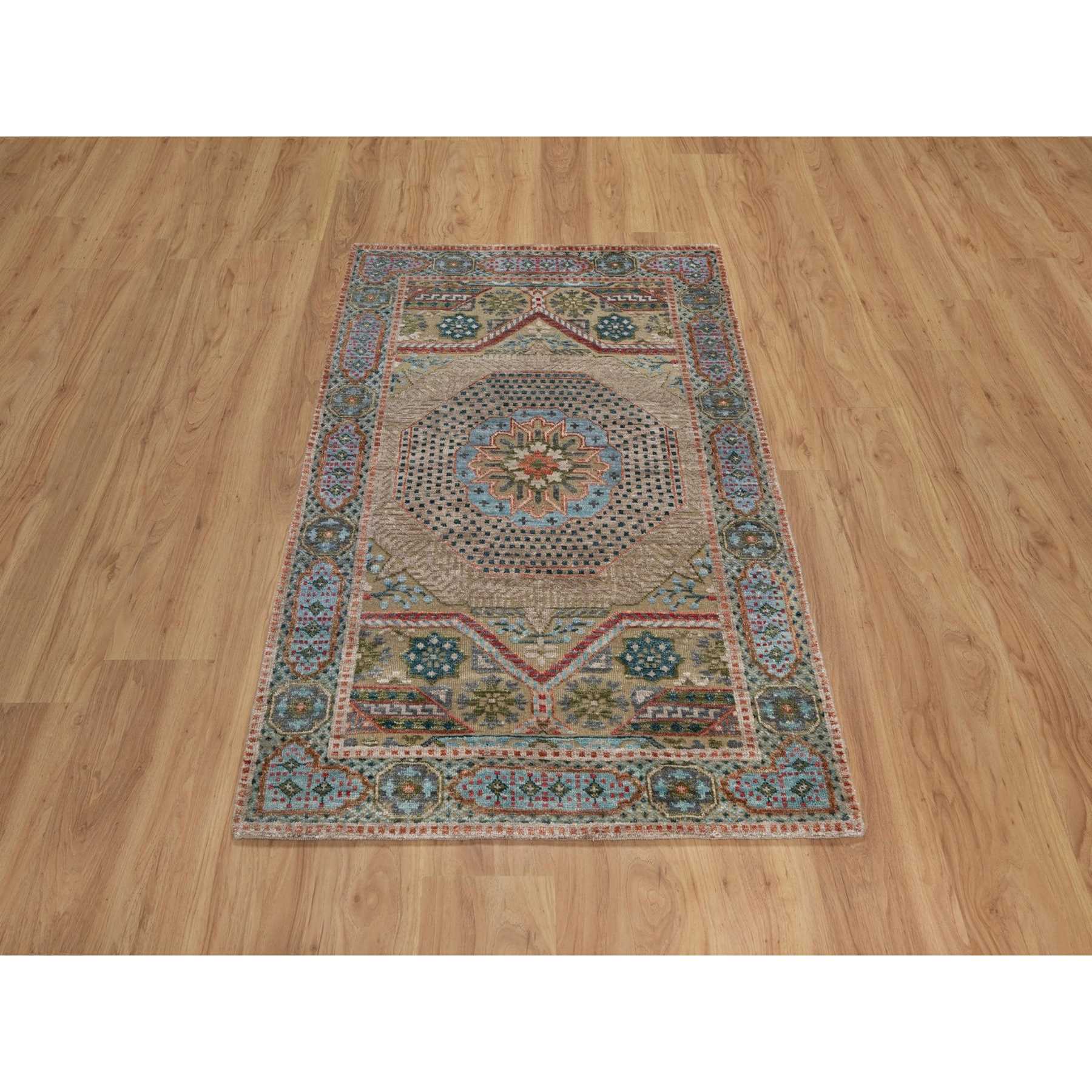 Mamluk-Hand-Knotted-Rug-460435