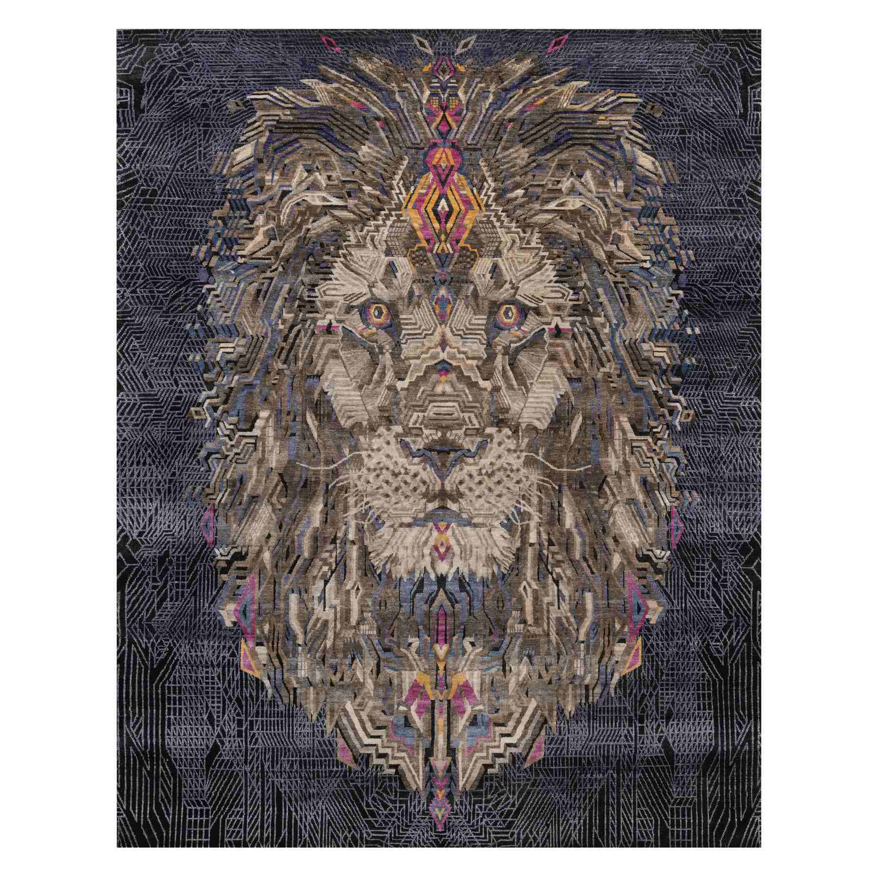 Modern-and-Contemporary-Hand-Knotted-Rug-460245