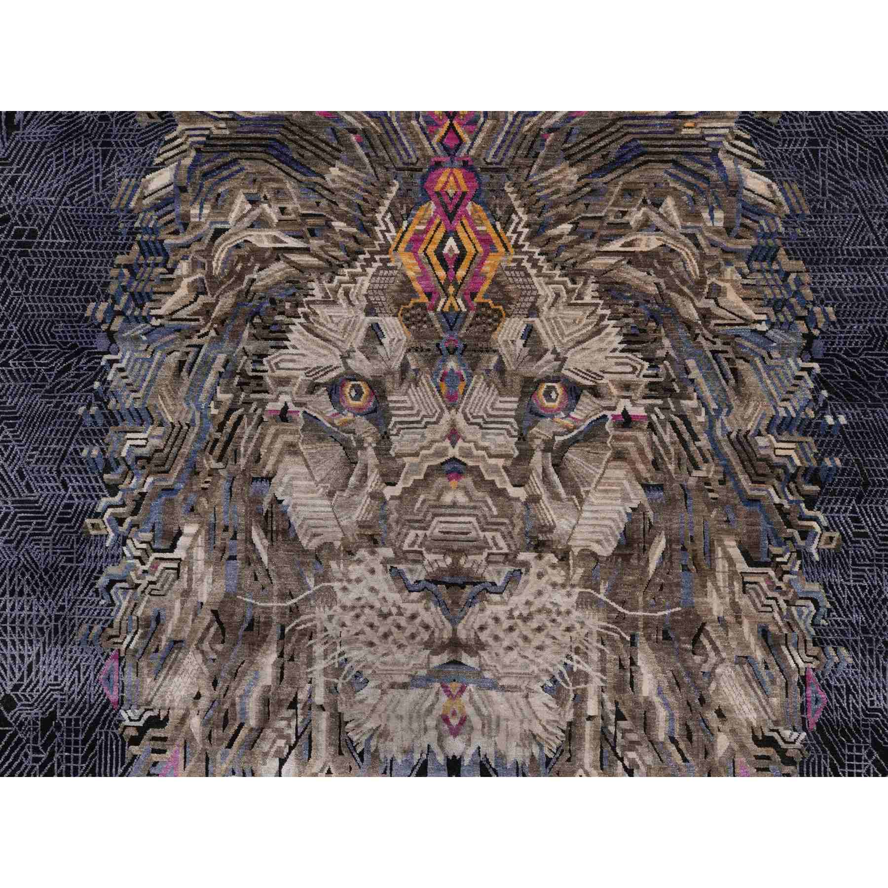 Modern-and-Contemporary-Hand-Knotted-Rug-460245