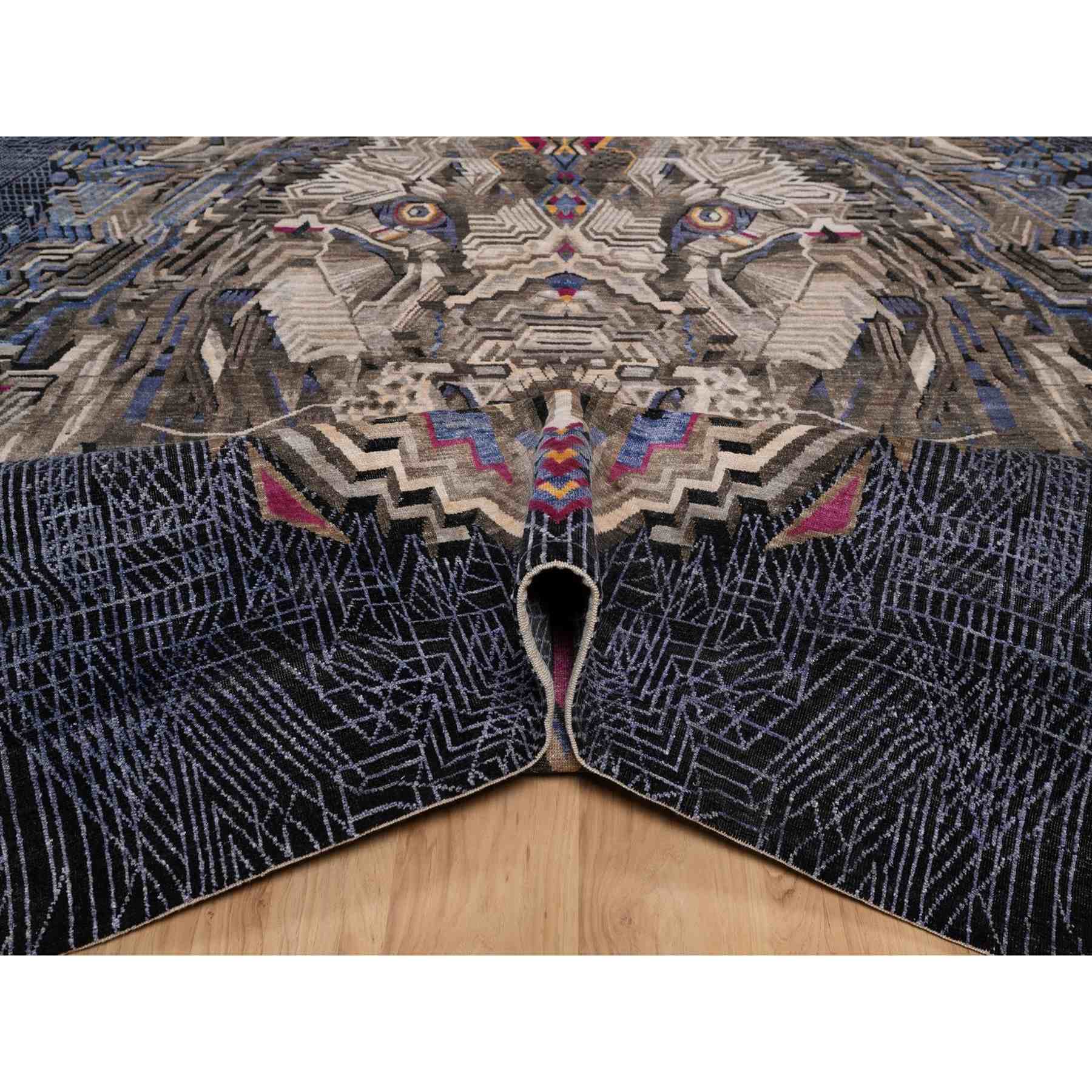 Modern-and-Contemporary-Hand-Knotted-Rug-460280