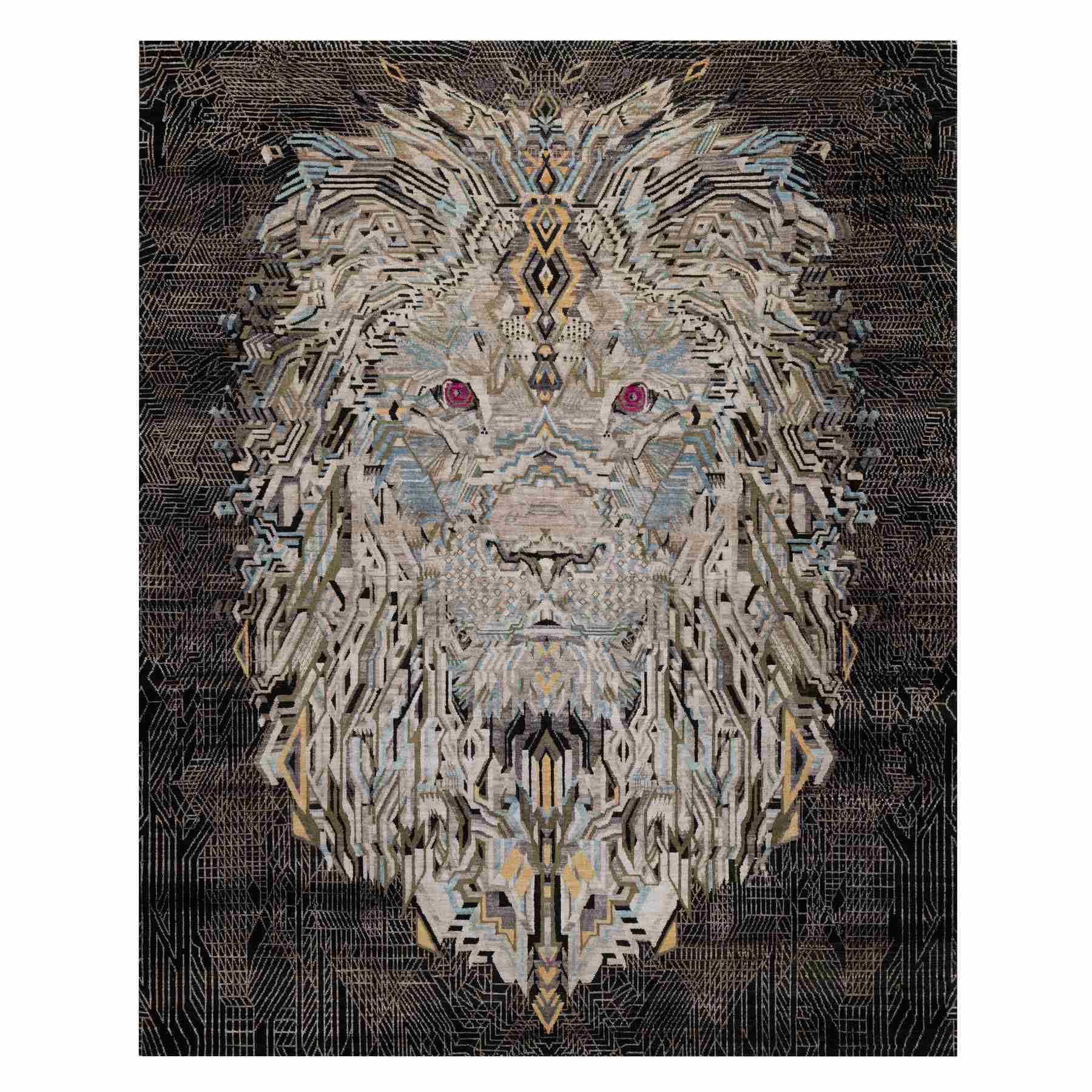 Modern-and-Contemporary-Hand-Knotted-Rug-460290