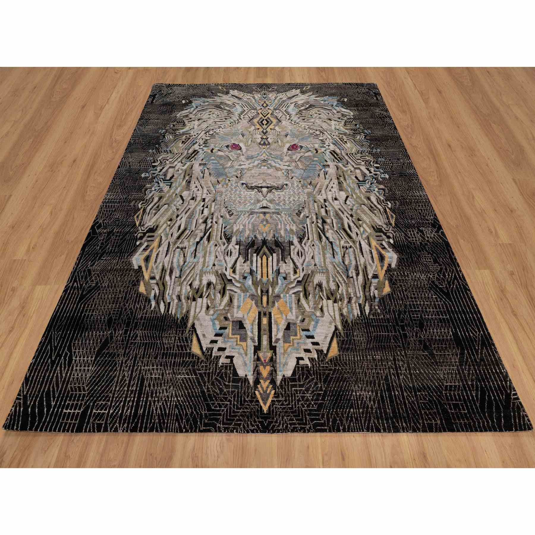 Modern-and-Contemporary-Hand-Knotted-Rug-460290