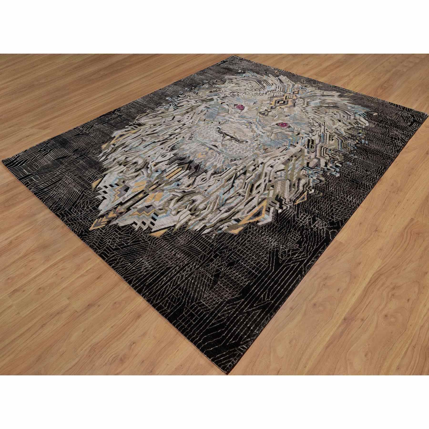 Modern-and-Contemporary-Hand-Knotted-Rug-460290