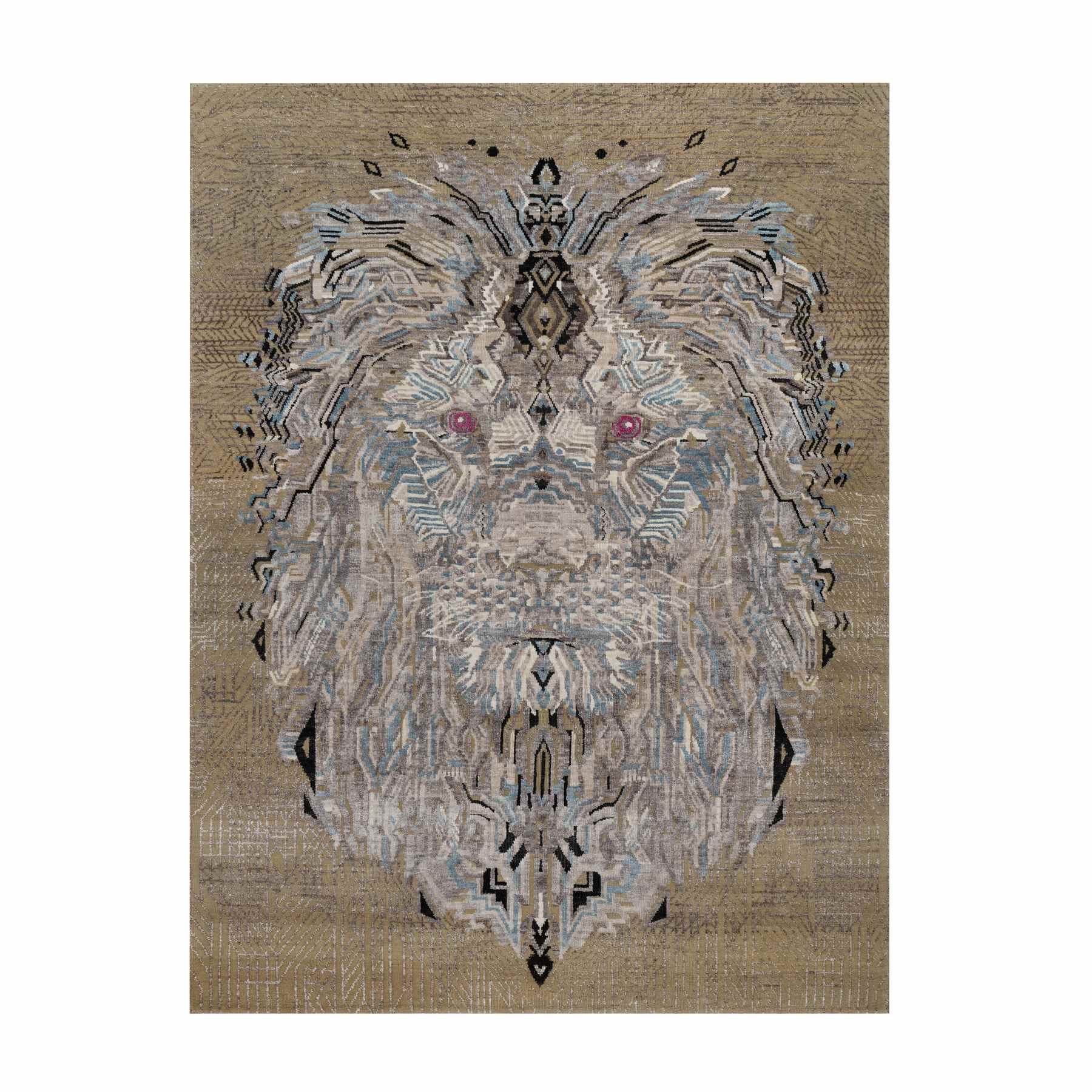 Modern-and-Contemporary-Hand-Knotted-Rug-460360