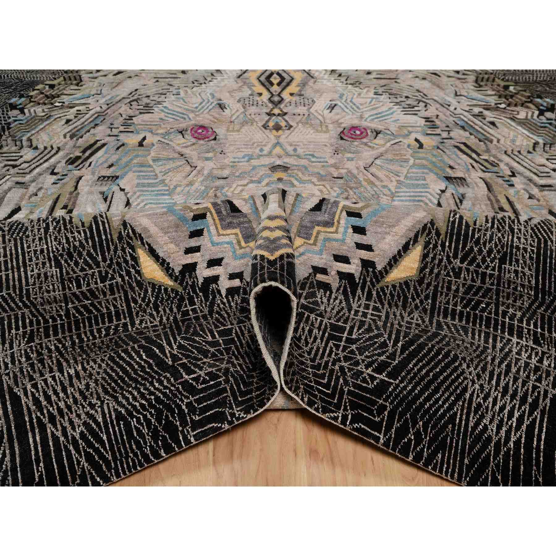 Modern-and-Contemporary-Hand-Knotted-Rug-460400