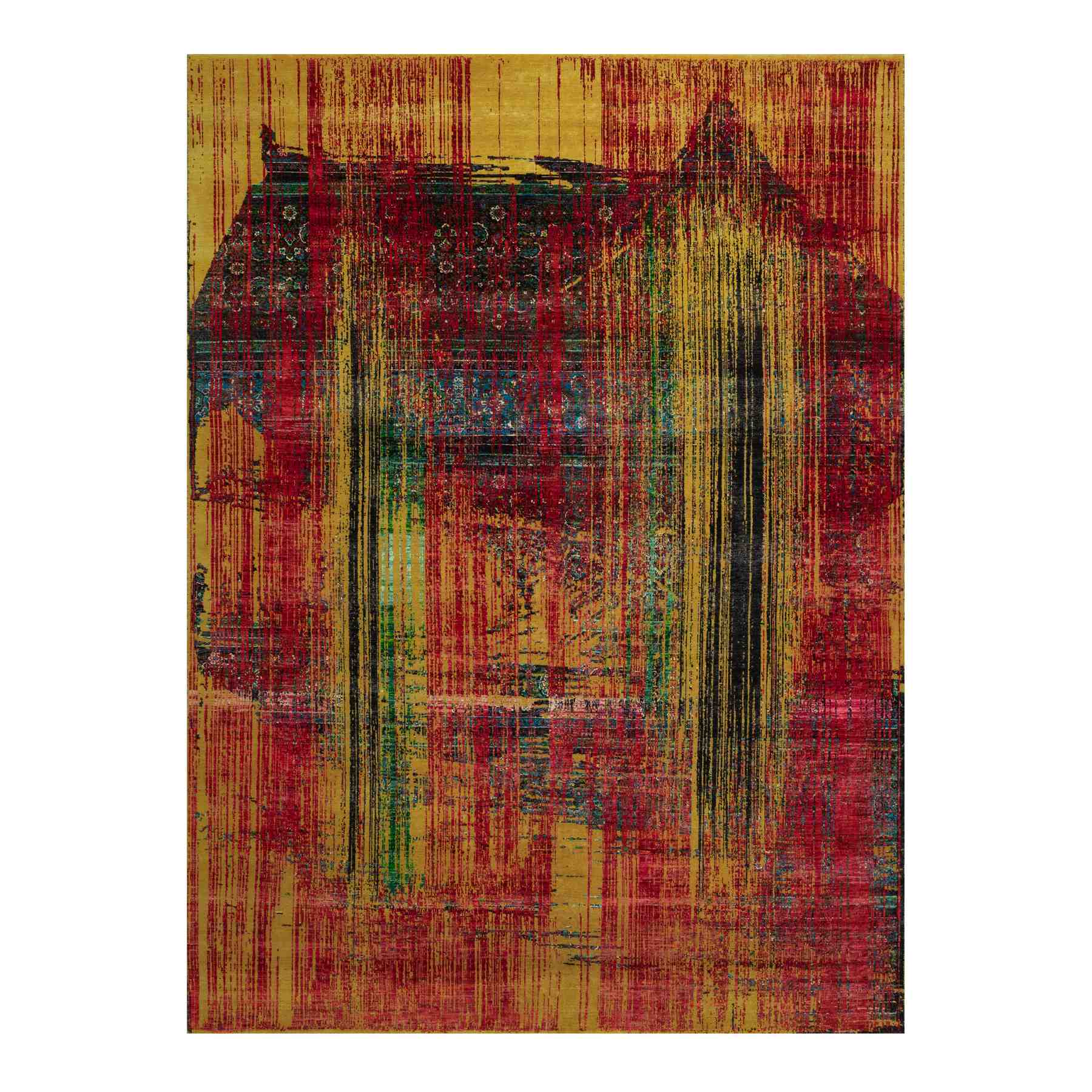 Modern-and-Contemporary-Hand-Knotted-Rug-460410