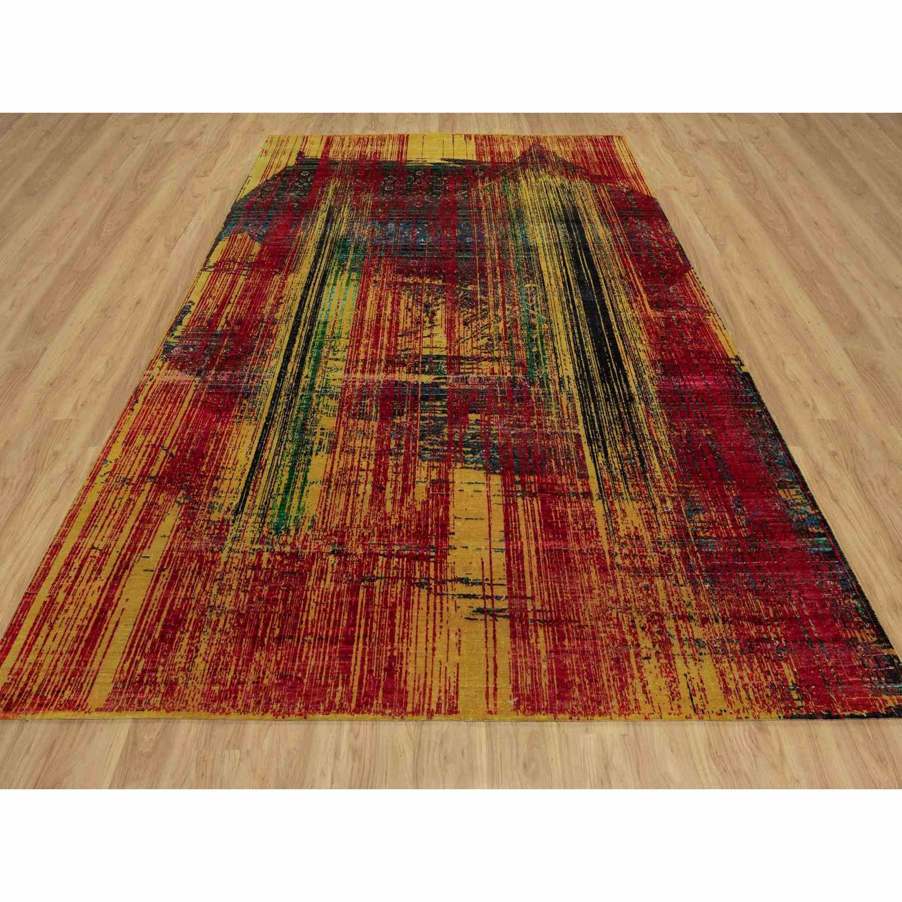 Modern-and-Contemporary-Hand-Knotted-Rug-460410