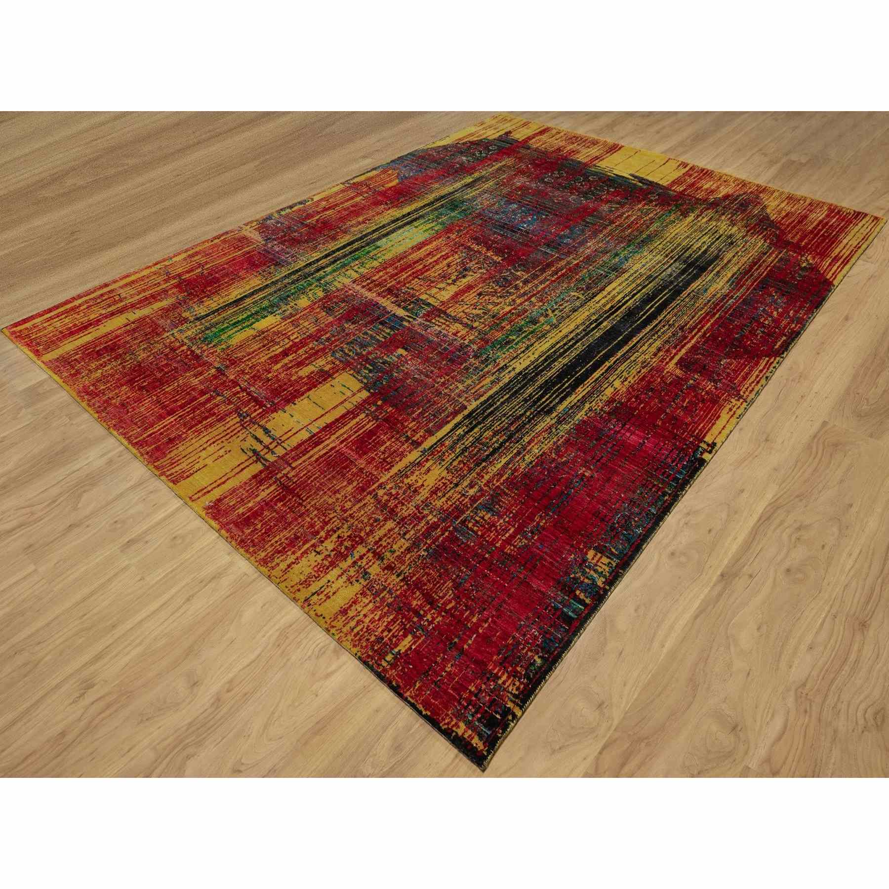 Modern-and-Contemporary-Hand-Knotted-Rug-460410