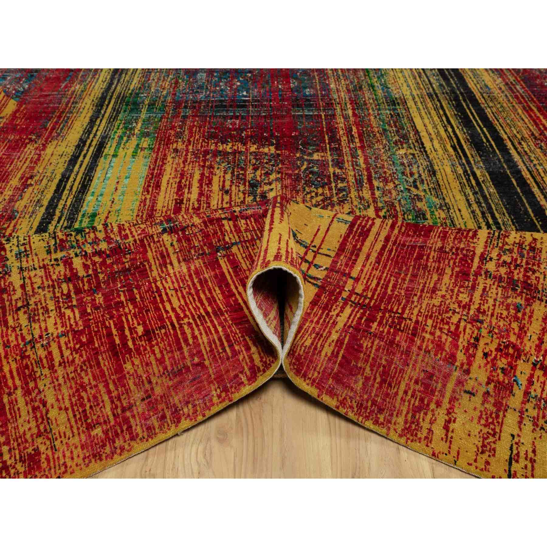 Modern-and-Contemporary-Hand-Knotted-Rug-460410