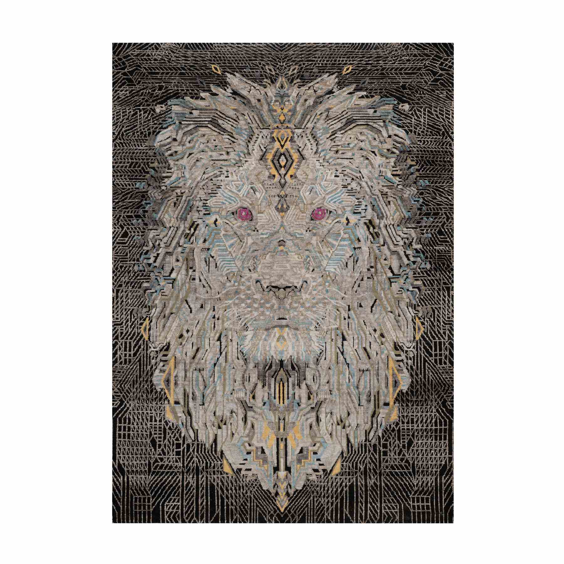 Modern-and-Contemporary-Hand-Knotted-Rug-460430