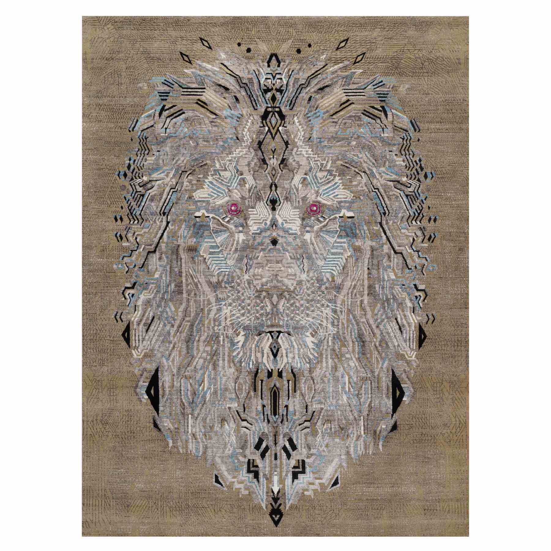 Modern-and-Contemporary-Hand-Knotted-Rug-460450