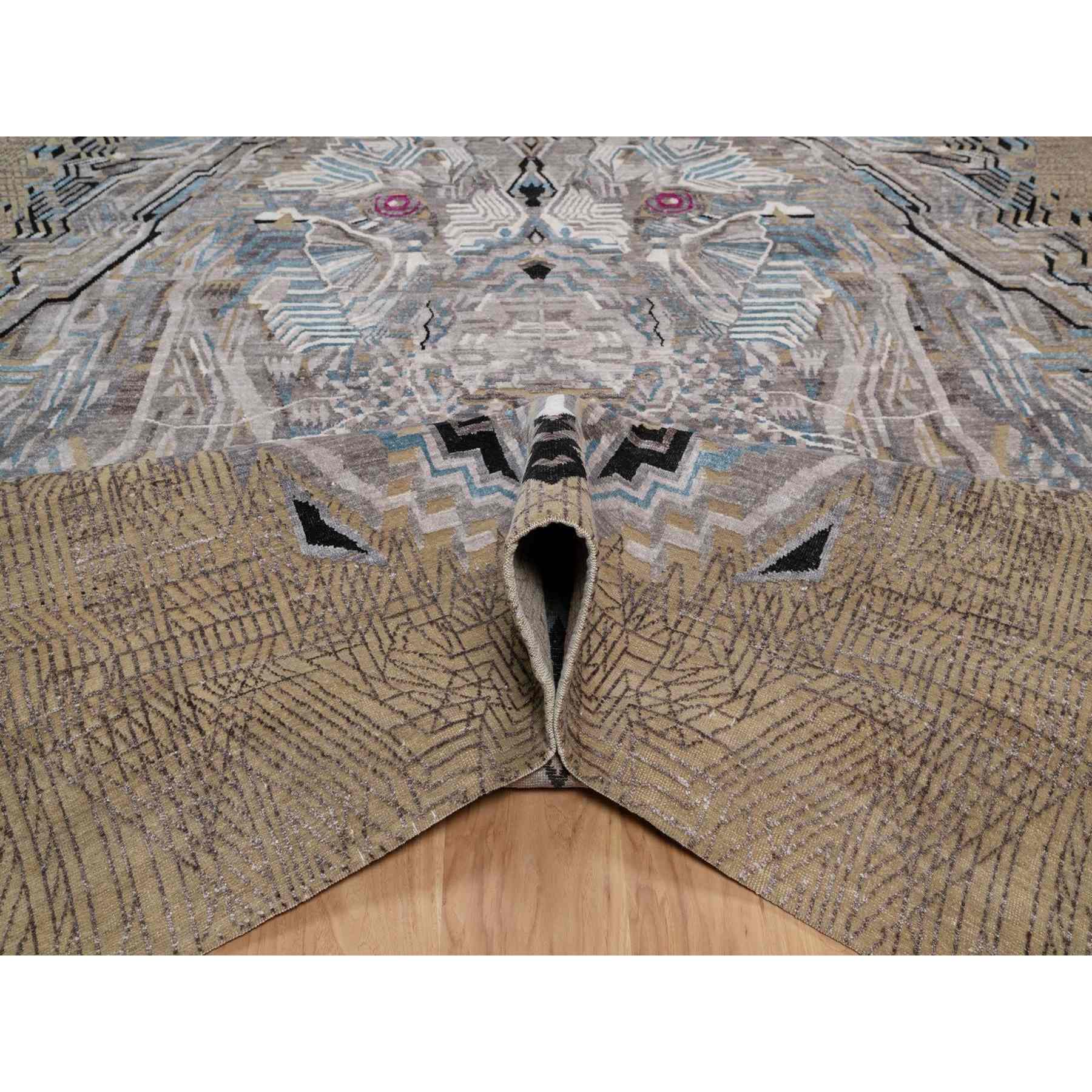 Modern-and-Contemporary-Hand-Knotted-Rug-460450