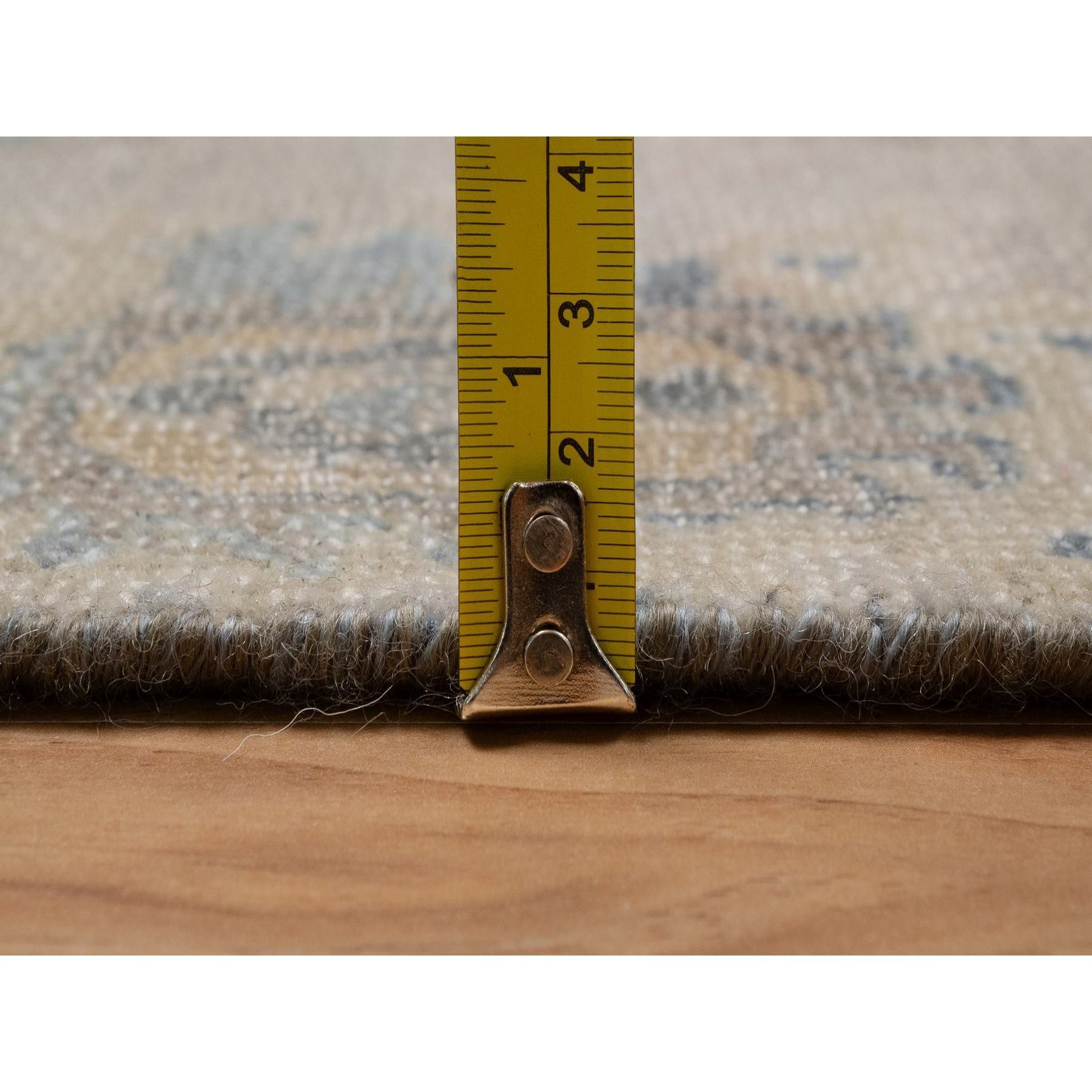 Oushak-And-Peshawar-Hand-Knotted-Rug-461725