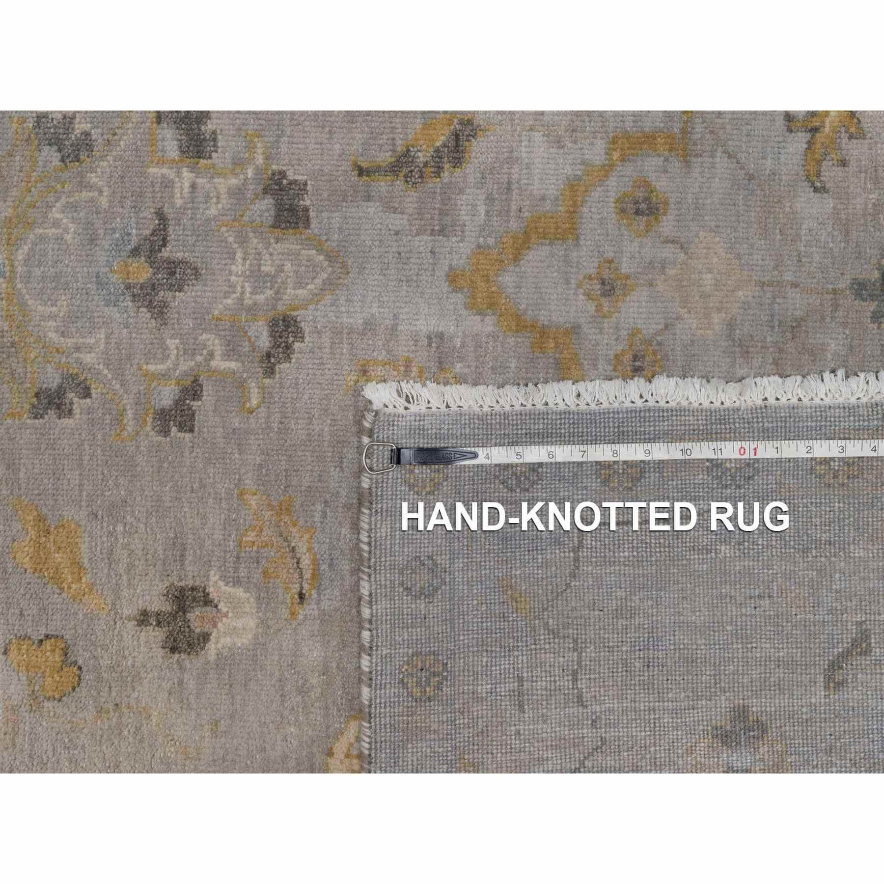 Oushak-And-Peshawar-Hand-Knotted-Rug-461825