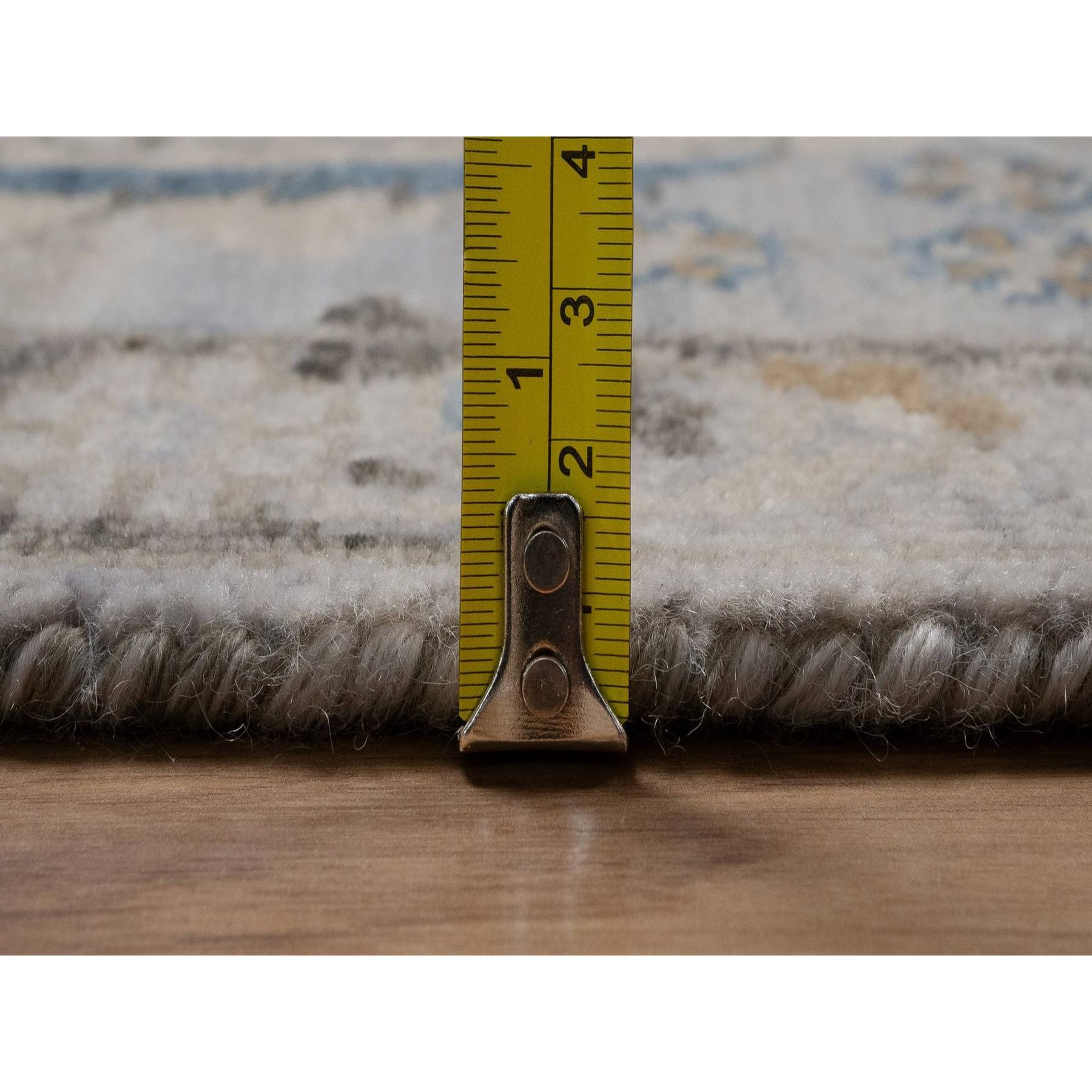 Oushak-And-Peshawar-Hand-Knotted-Rug-461830