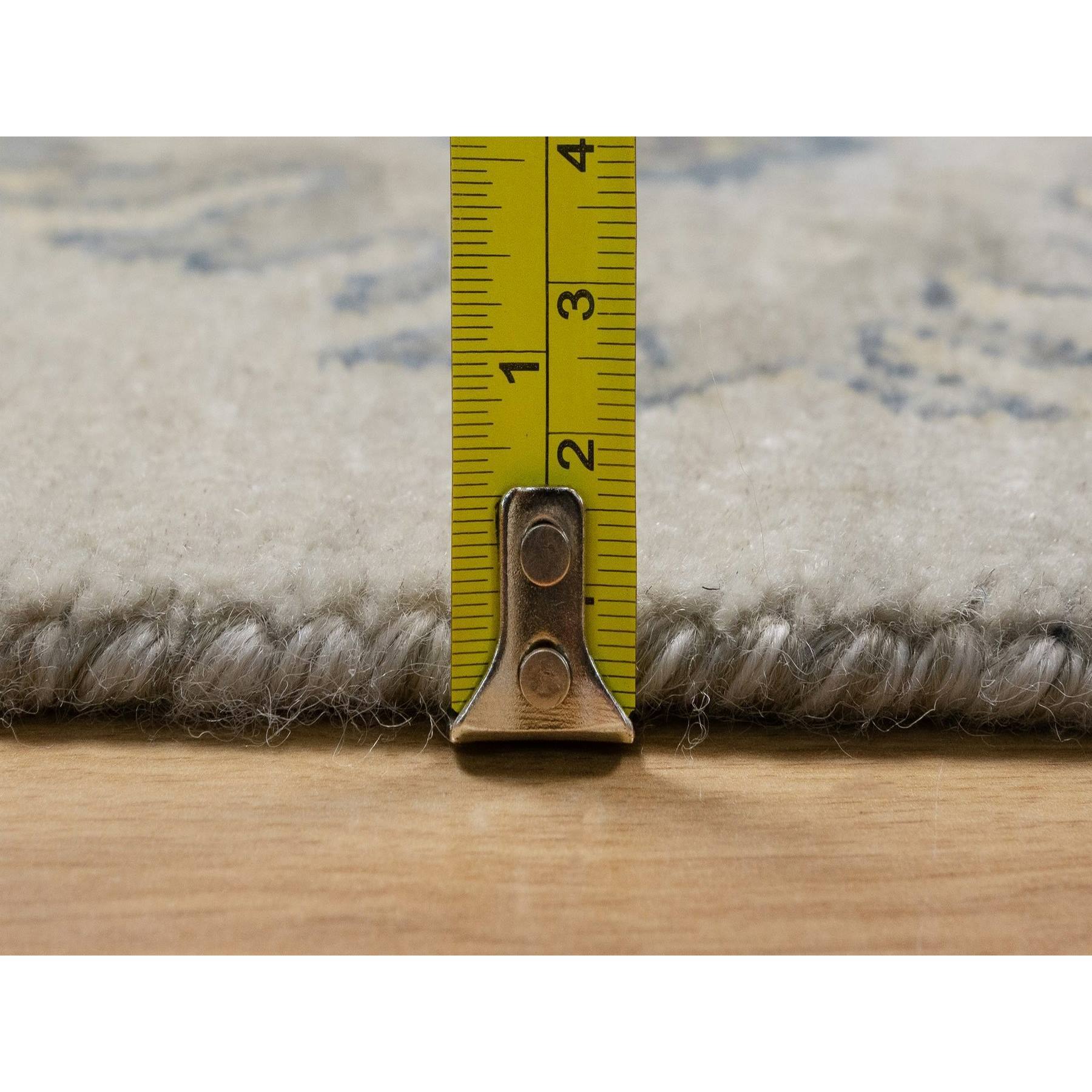 Oushak-And-Peshawar-Hand-Knotted-Rug-461855