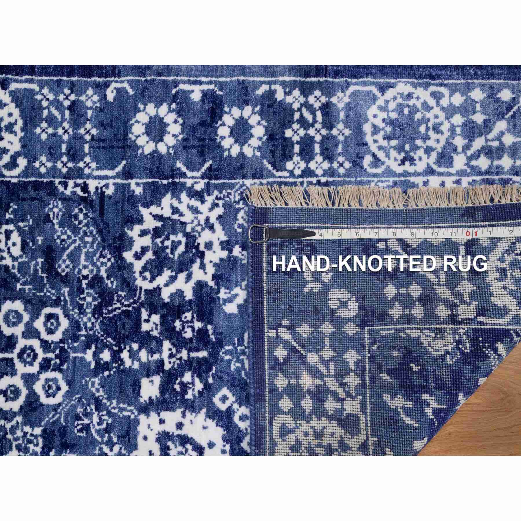Transitional-Hand-Knotted-Rug-460095