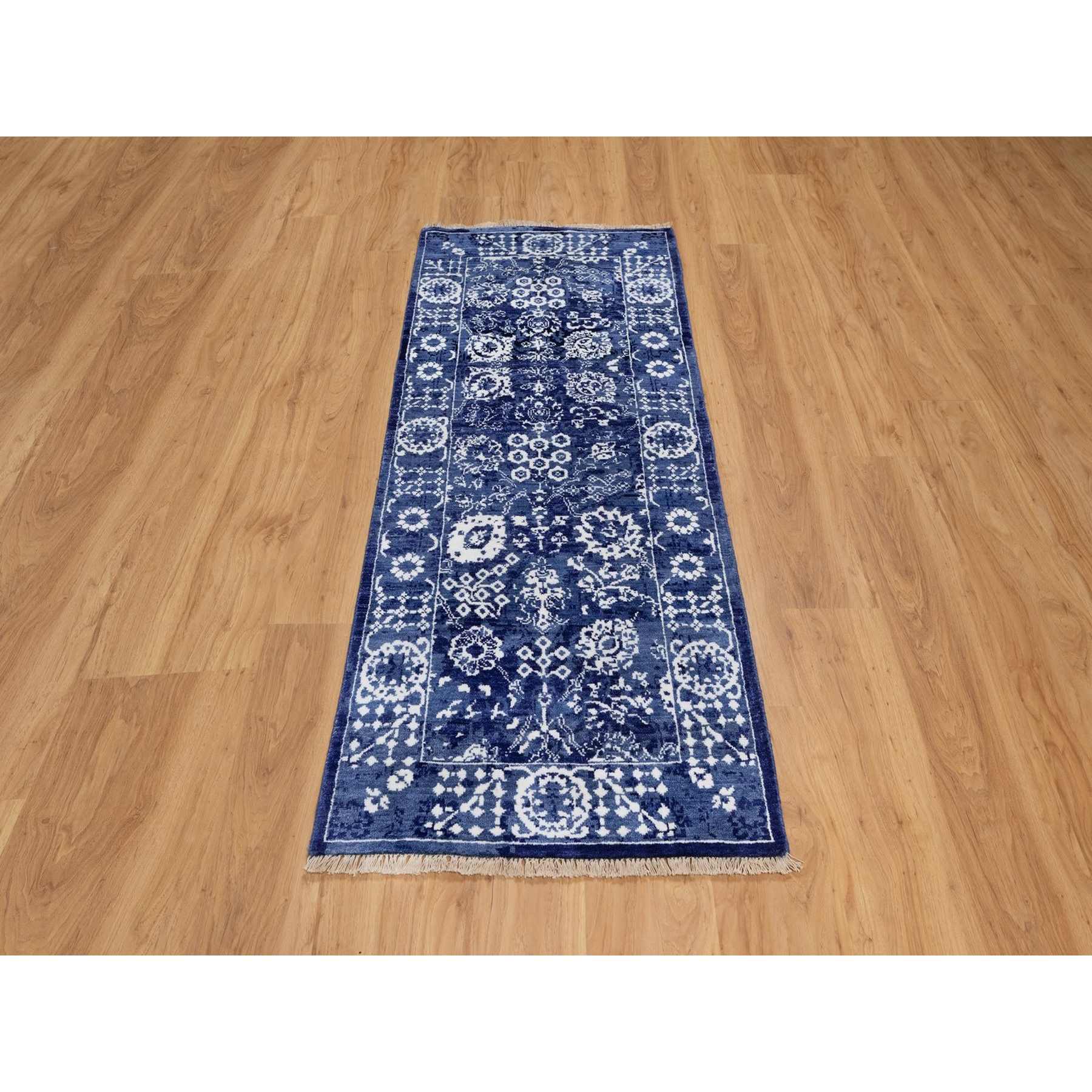 Transitional-Hand-Knotted-Rug-460100