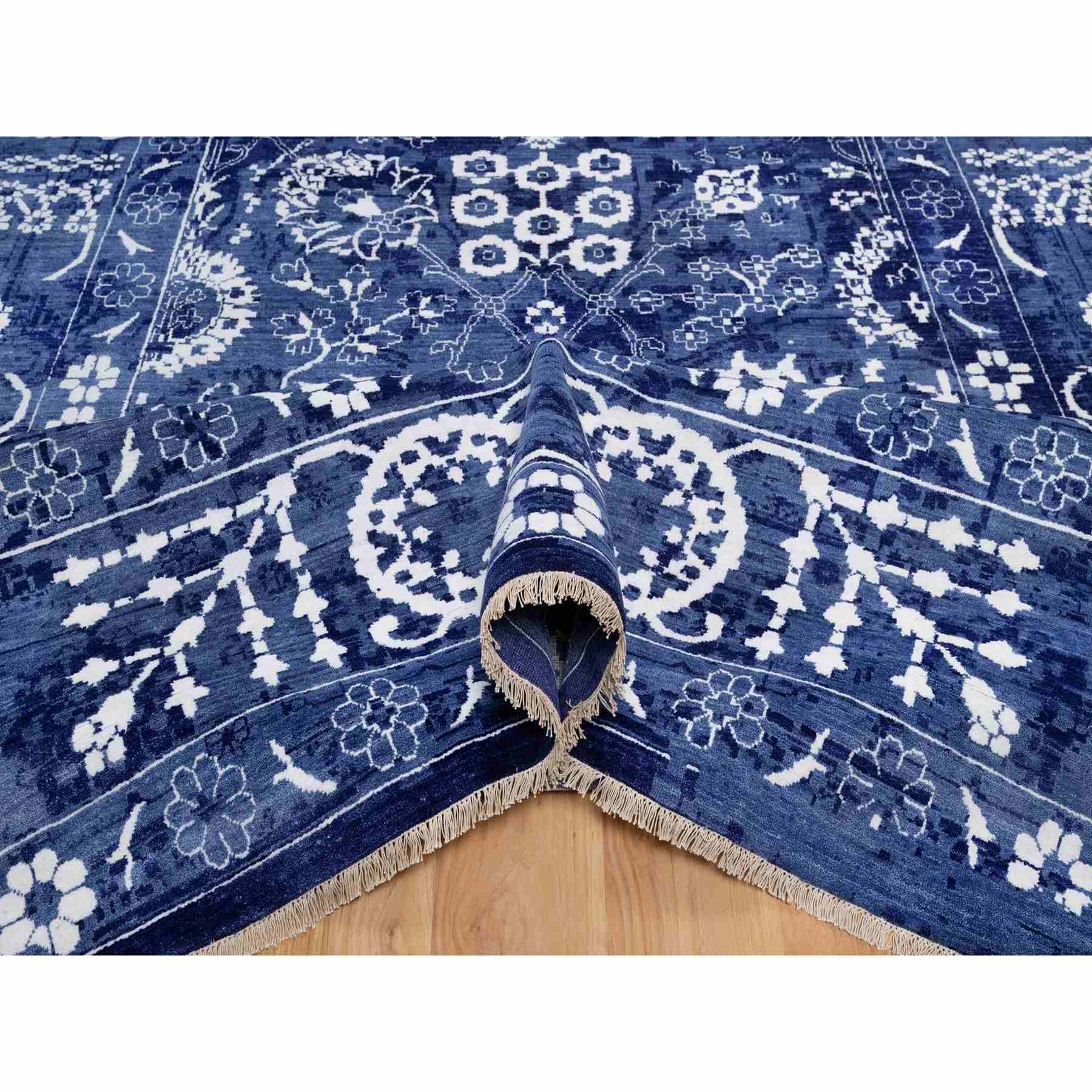 Transitional-Hand-Knotted-Rug-460105
