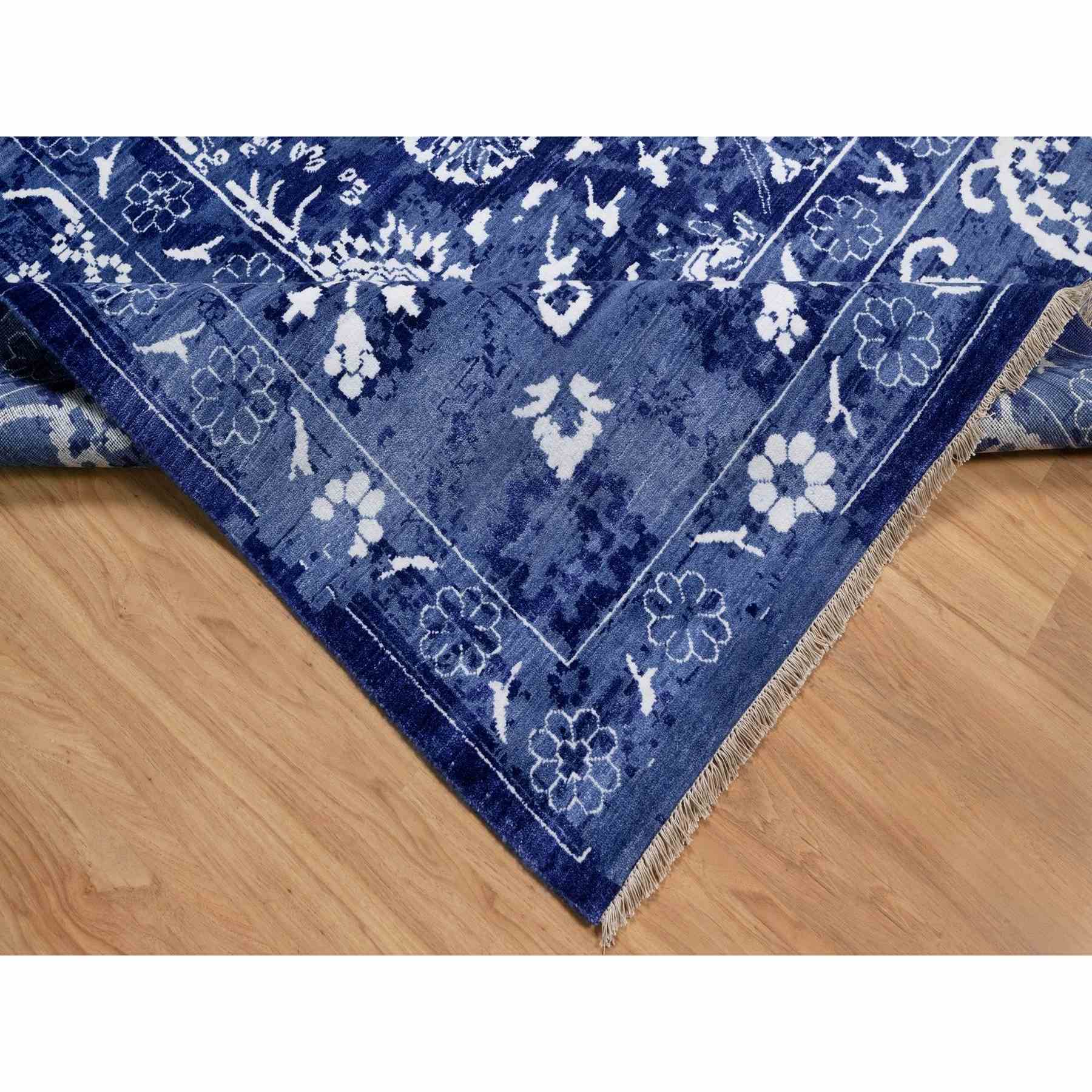 Transitional-Hand-Knotted-Rug-460105