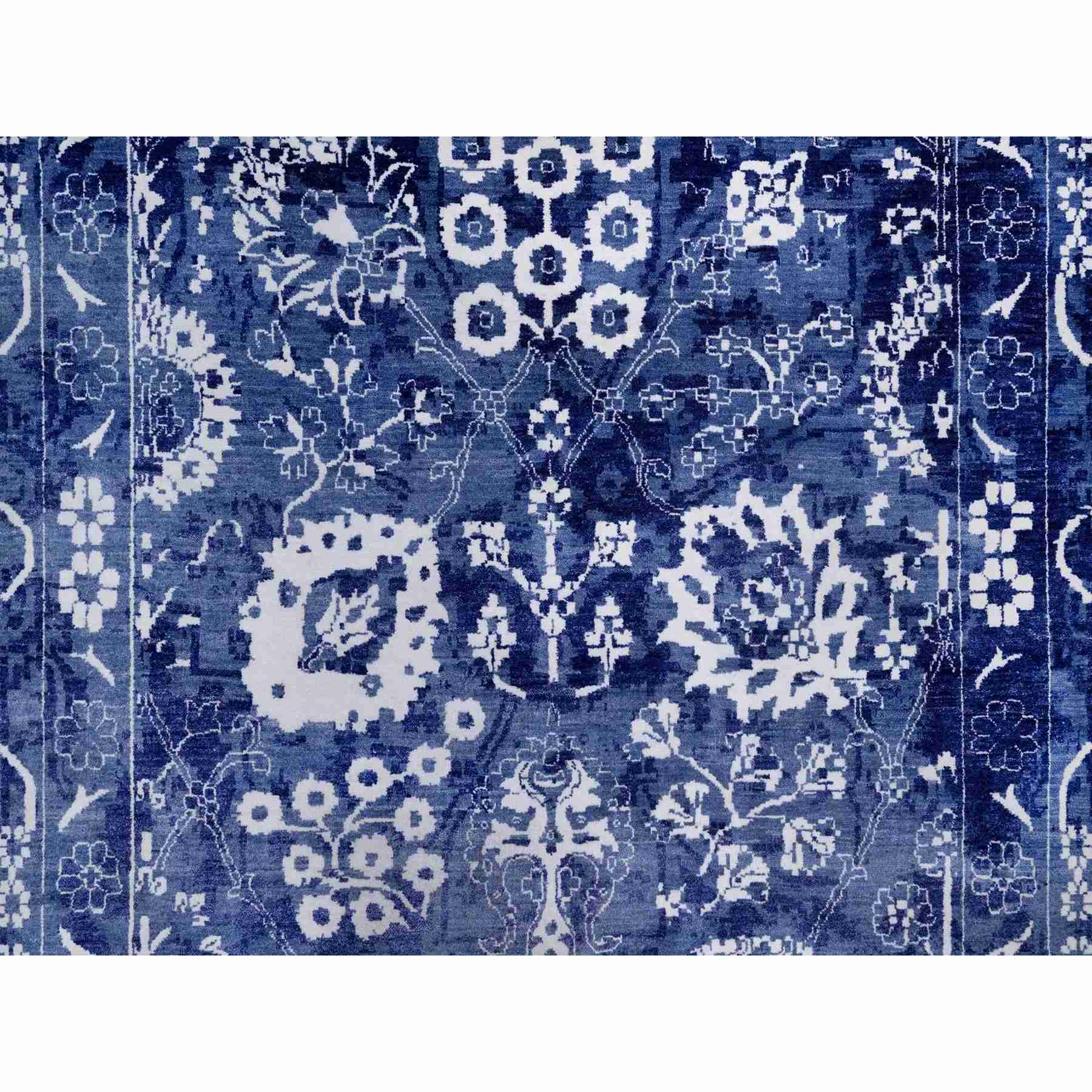 Transitional-Hand-Knotted-Rug-460105