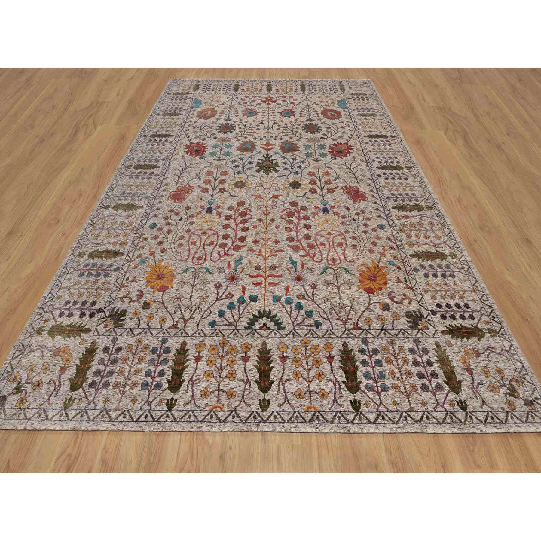 Transitional-Hand-Knotted-Rug-460270