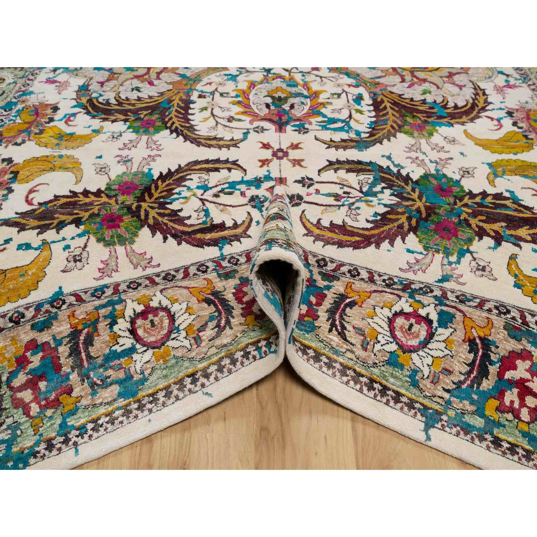 Transitional-Hand-Knotted-Rug-460380