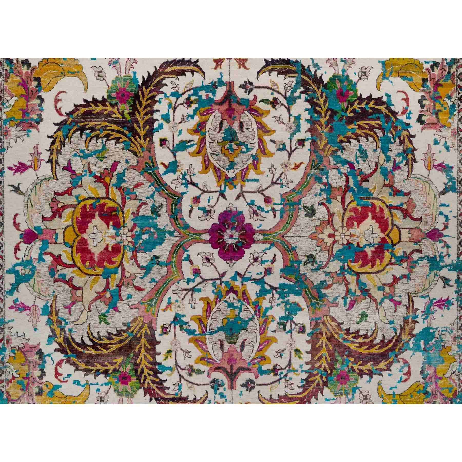 Transitional-Hand-Knotted-Rug-460380