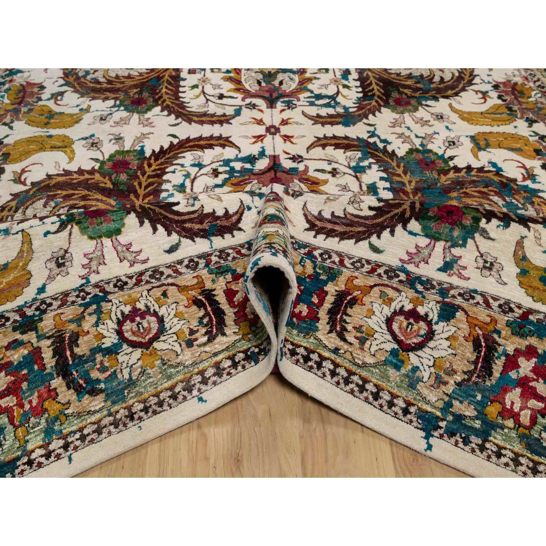 Transitional-Hand-Knotted-Rug-460415