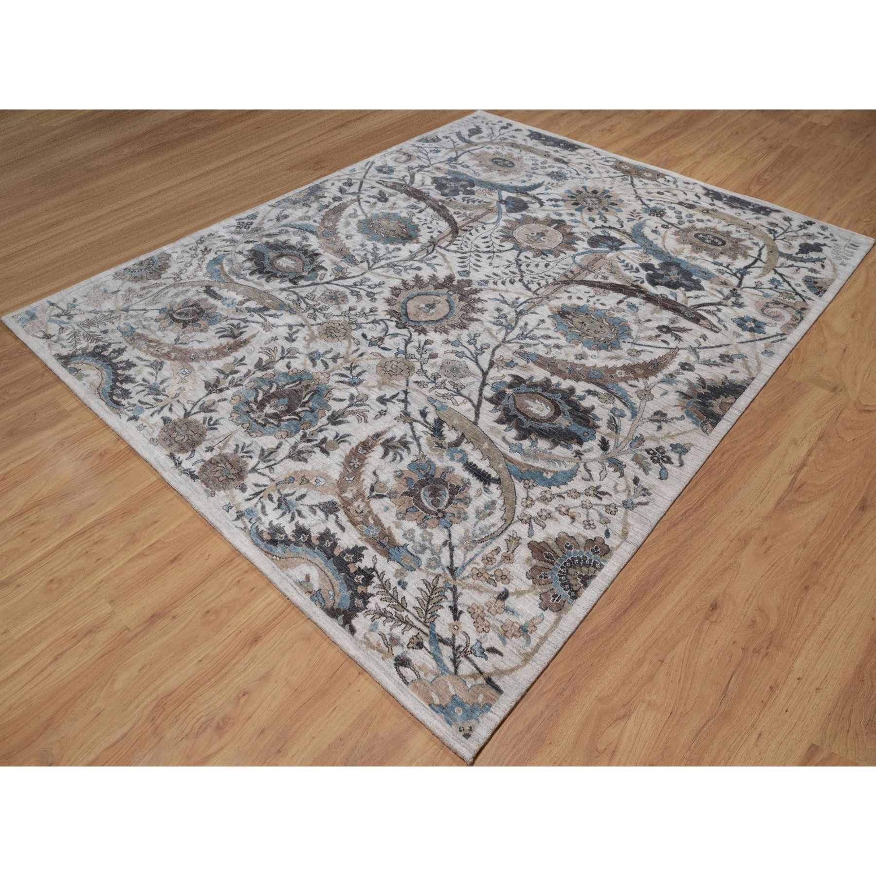 Transitional-Hand-Knotted-Rug-460420