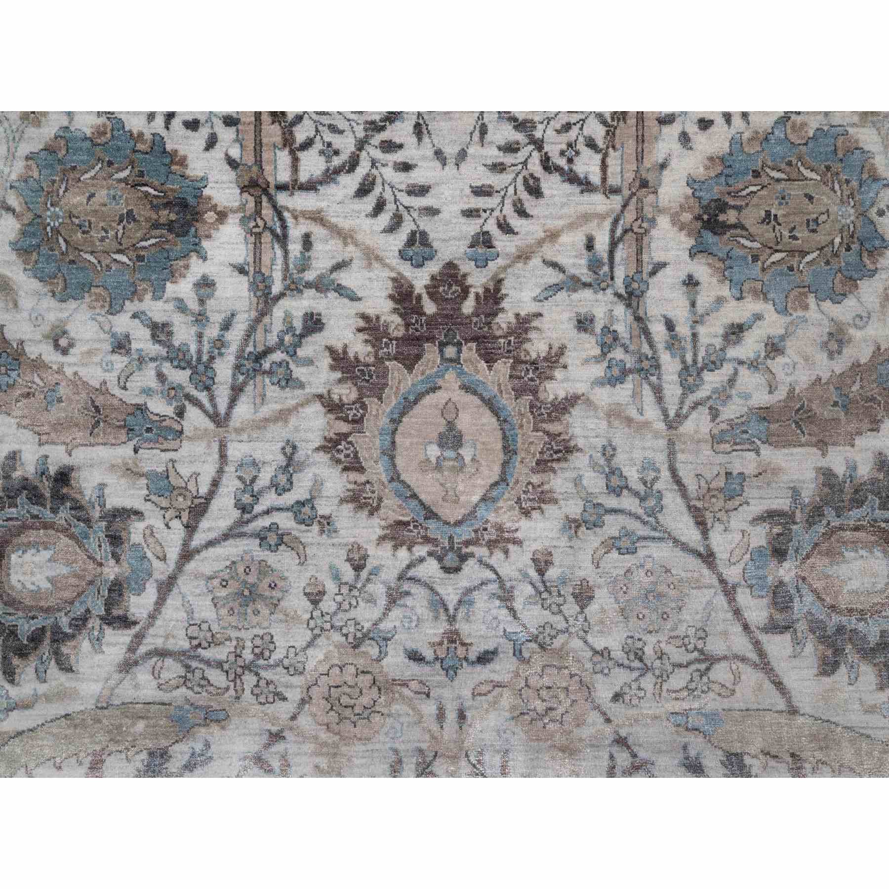 Transitional-Hand-Knotted-Rug-460420