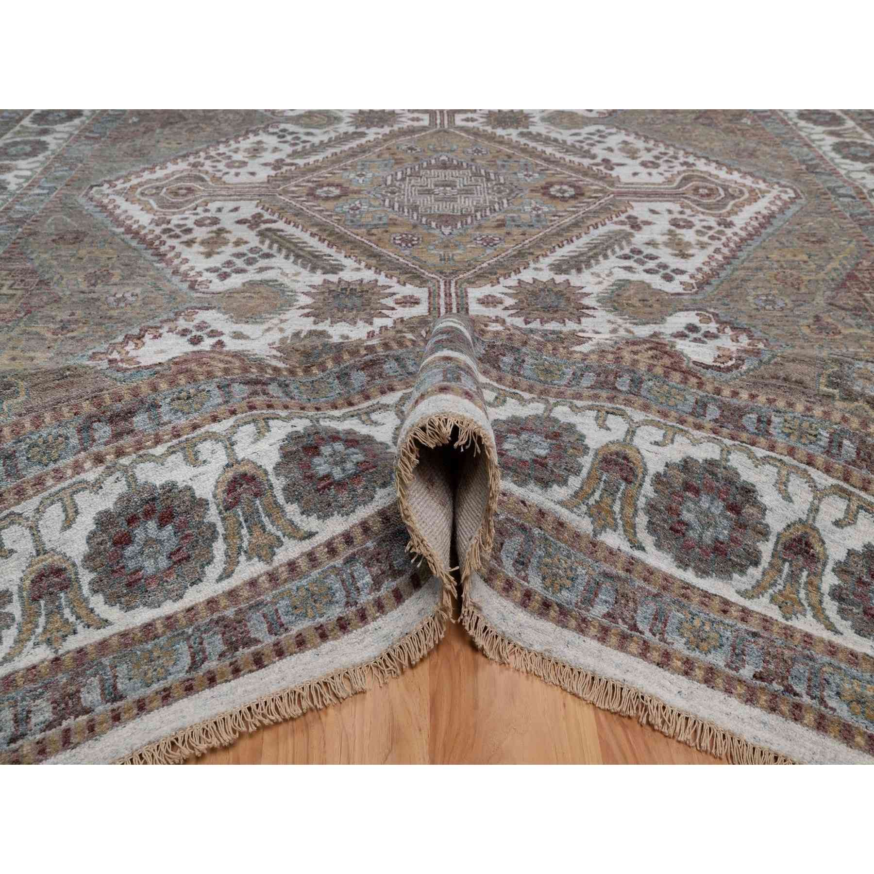 Tribal-Geometric-Hand-Knotted-Rug-461540