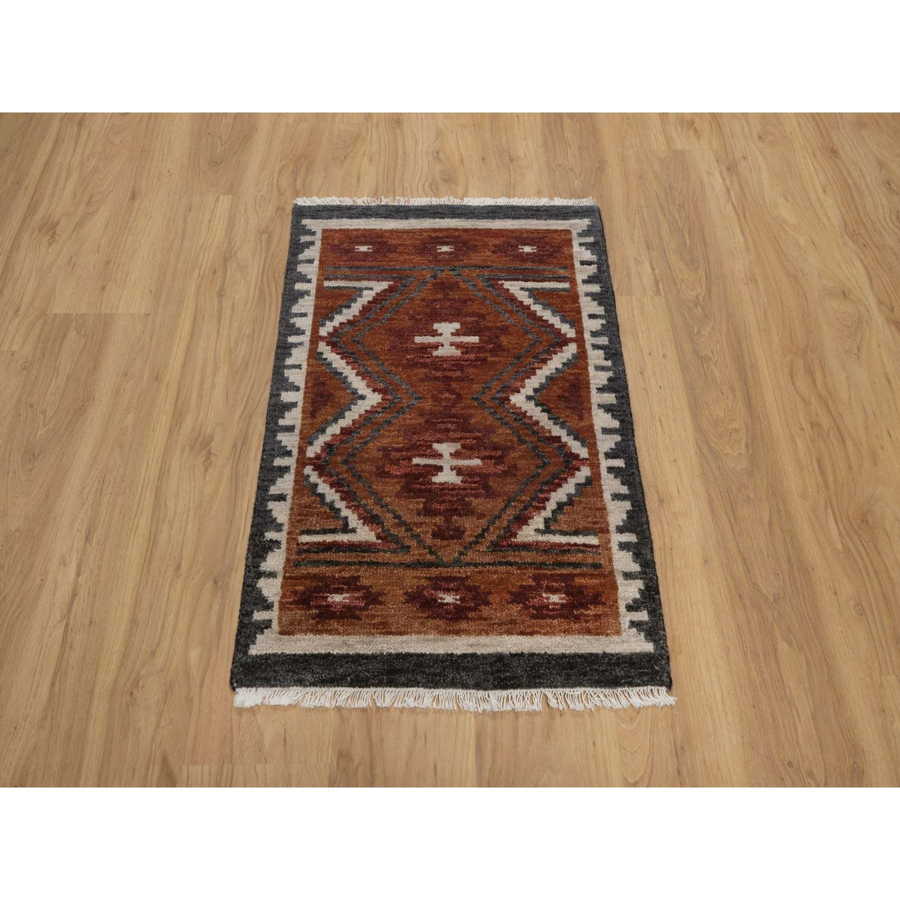 Tribal-Geometric-Hand-Knotted-Rug-461720