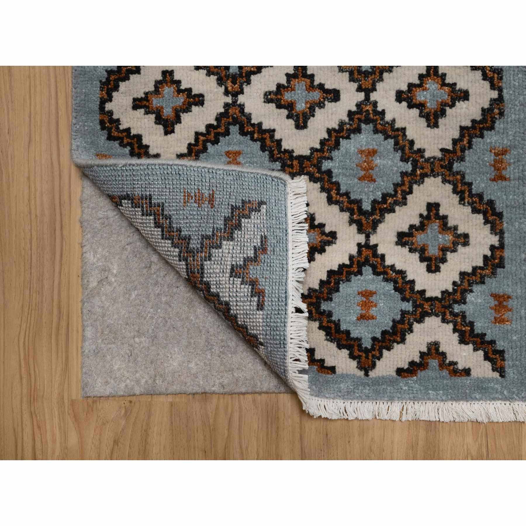 Tribal-Geometric-Hand-Knotted-Rug-461750