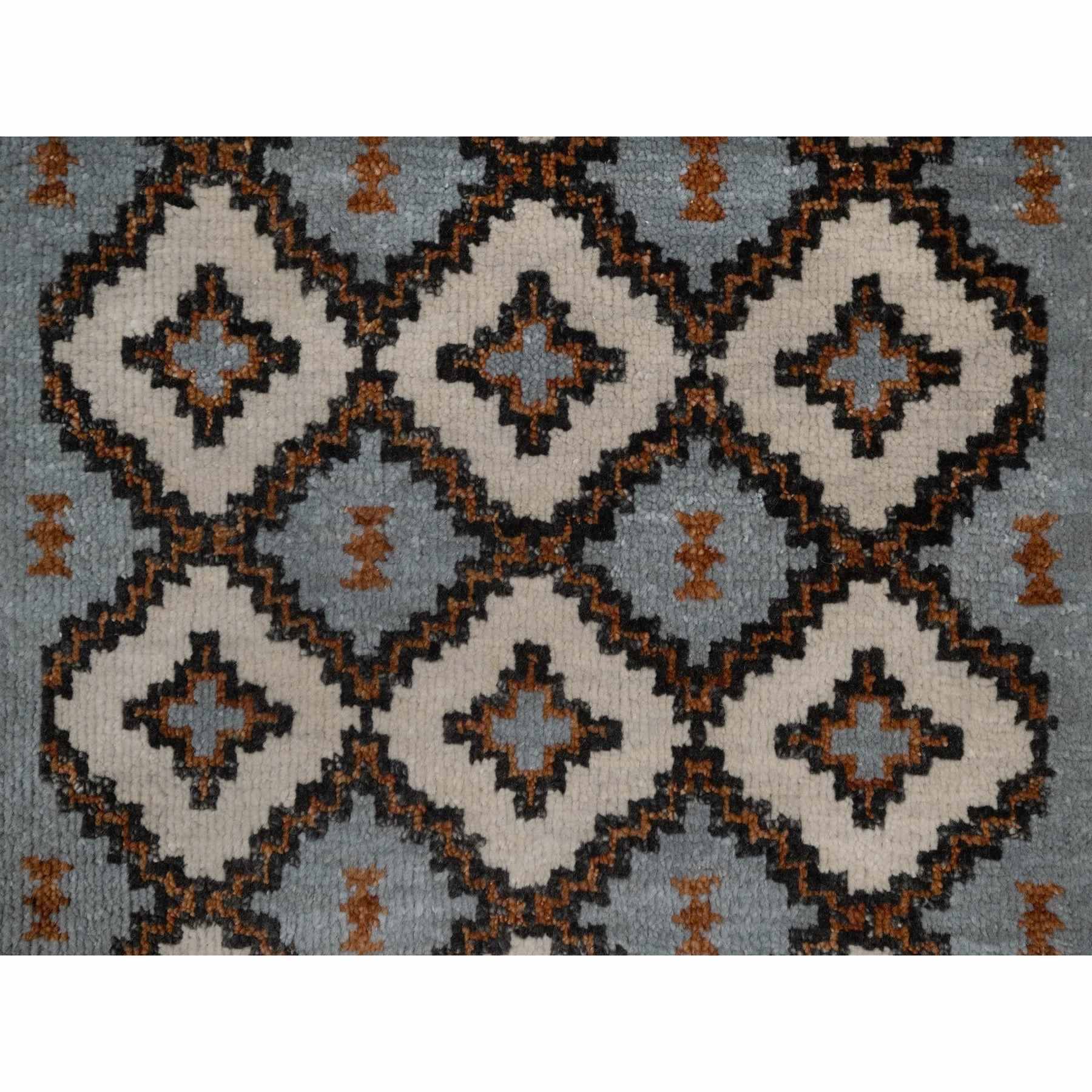 Tribal-Geometric-Hand-Knotted-Rug-461750