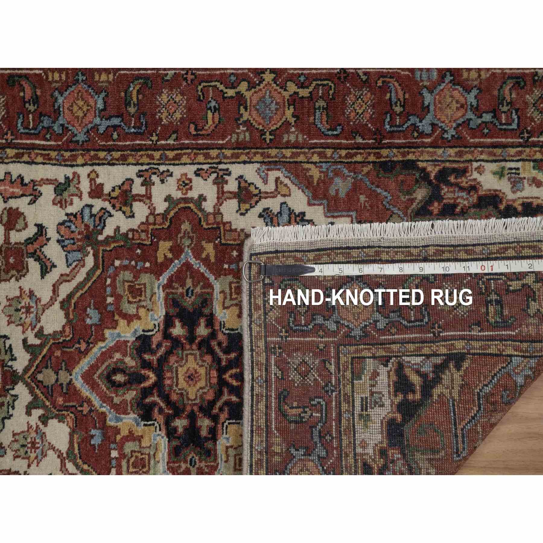 Heriz-Hand-Knotted-Rug-463835