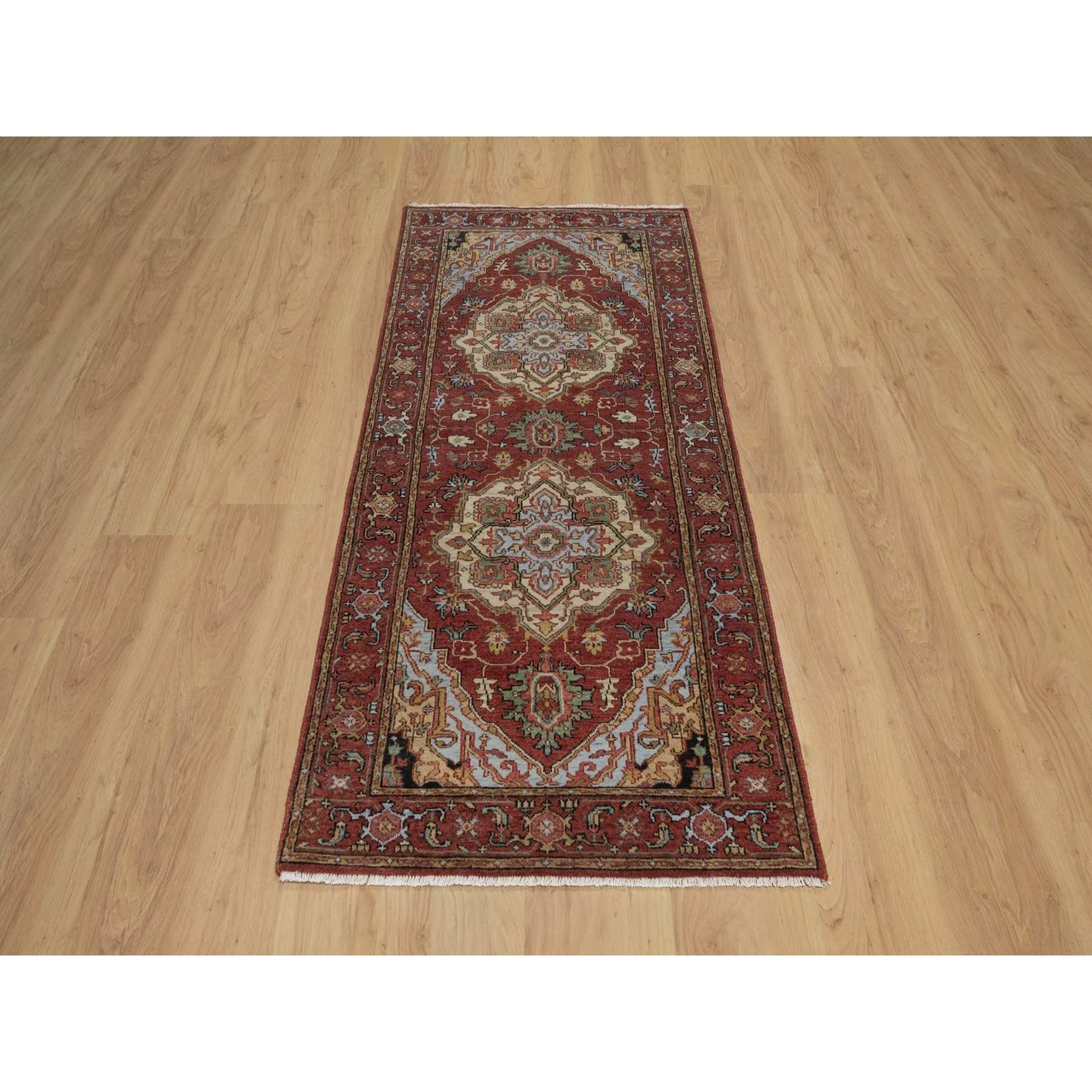 Heriz-Hand-Knotted-Rug-463850