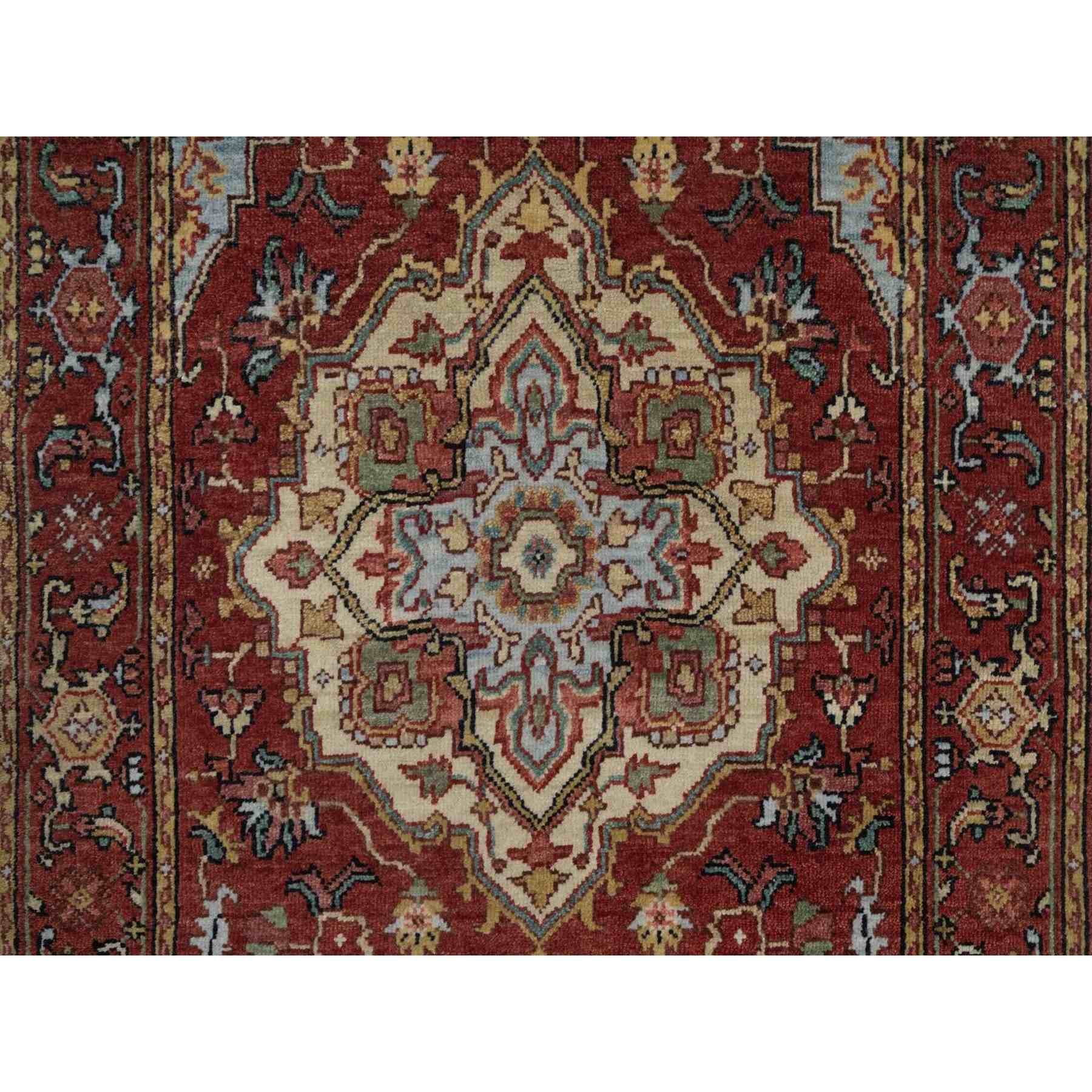 Heriz-Hand-Knotted-Rug-463850