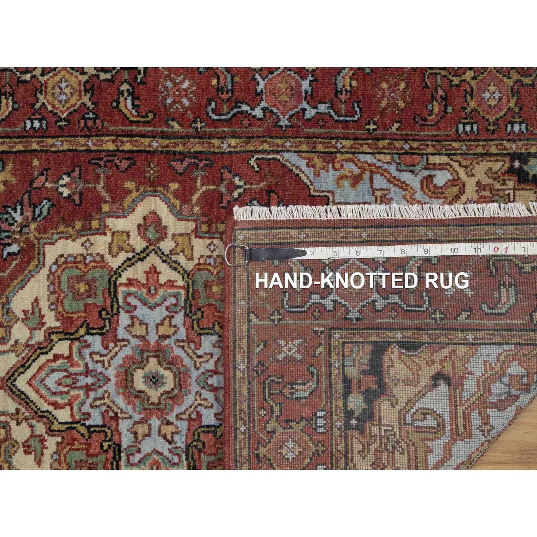 Heriz-Hand-Knotted-Rug-463850