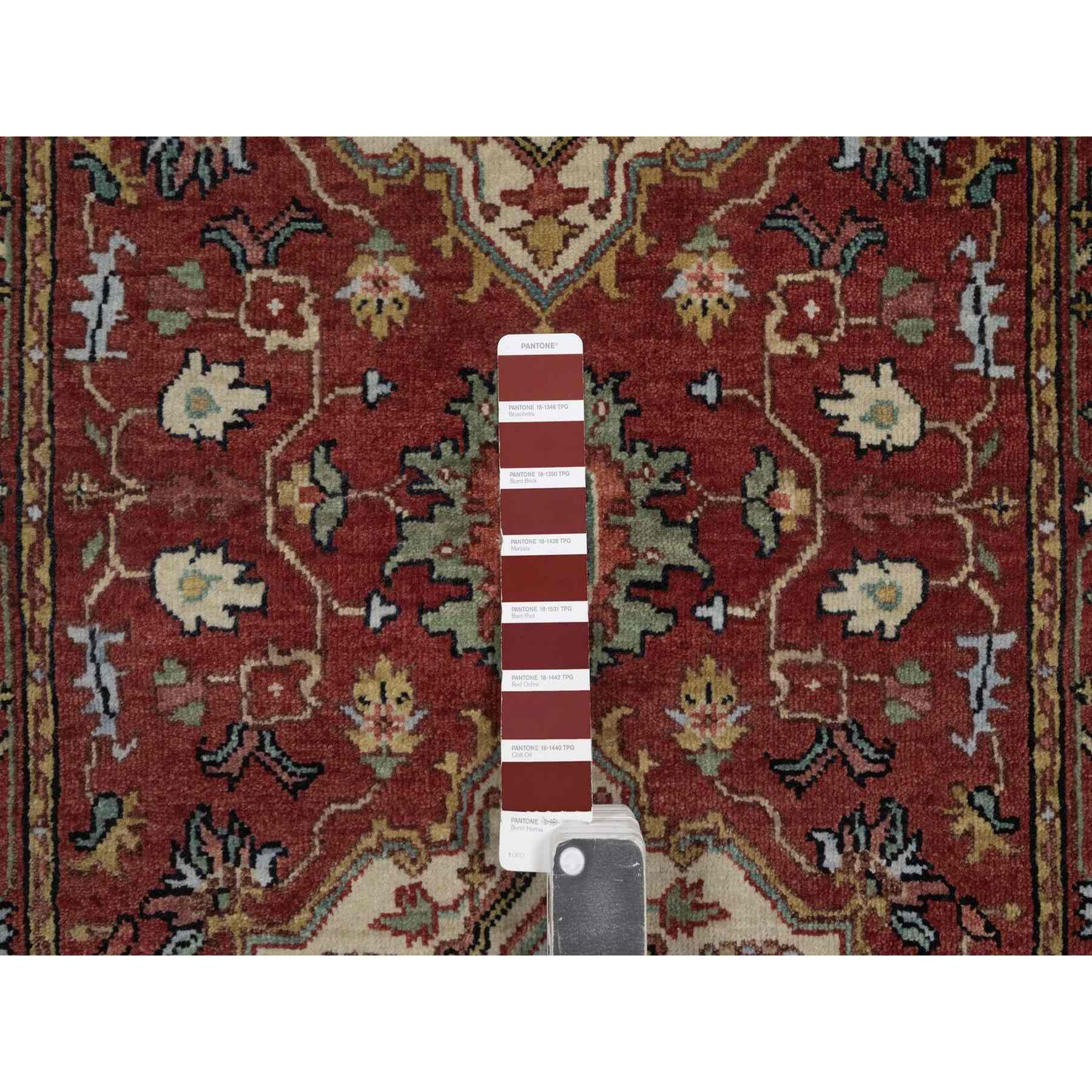 Heriz-Hand-Knotted-Rug-463855