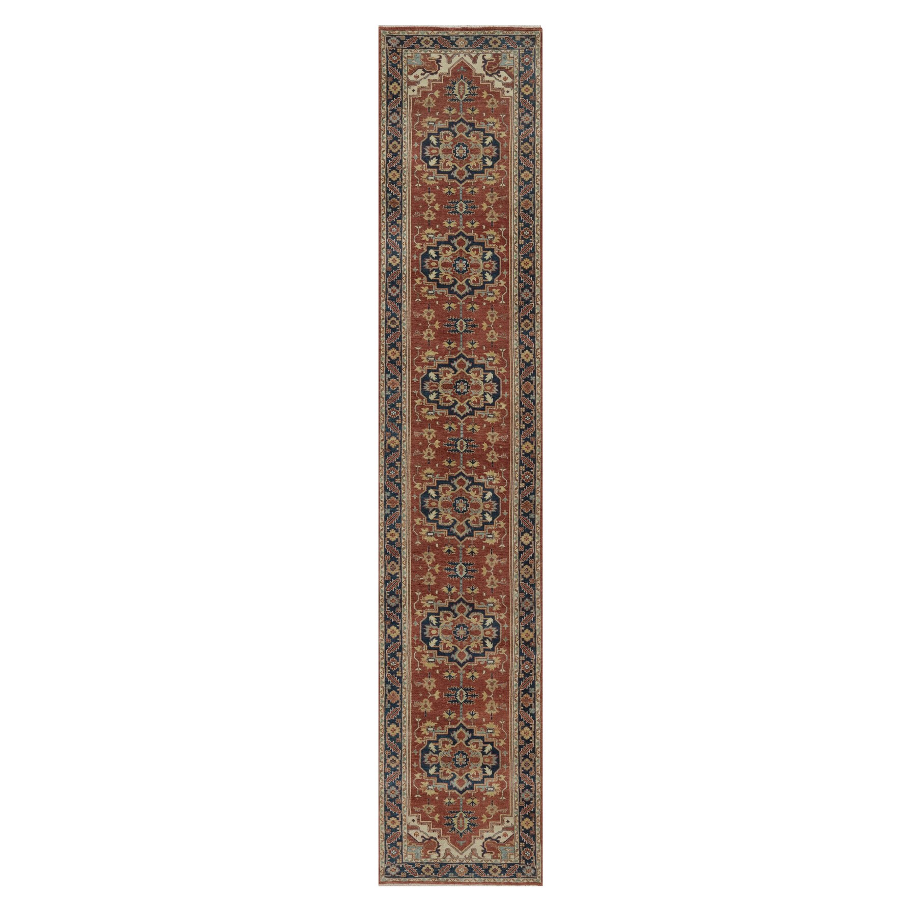 Heriz-Hand-Knotted-Rug-463870