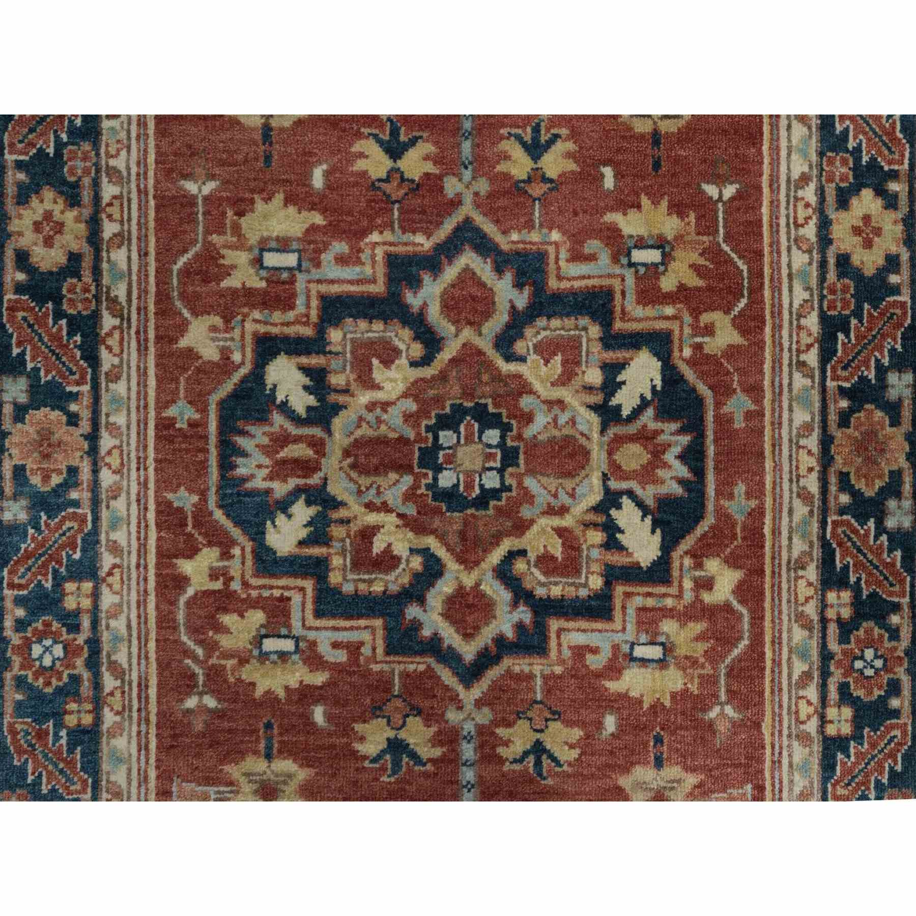 Heriz-Hand-Knotted-Rug-463870