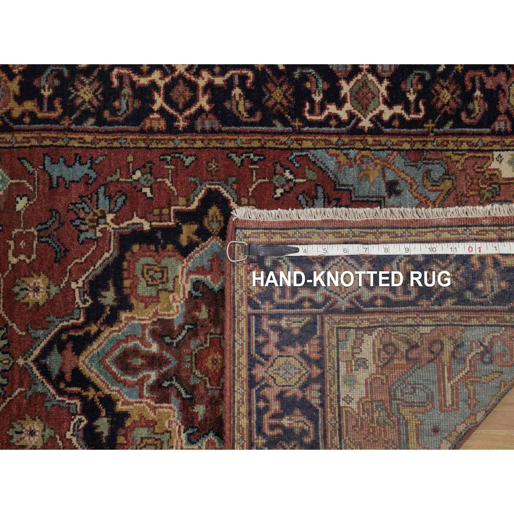 Heriz-Hand-Knotted-Rug-463880