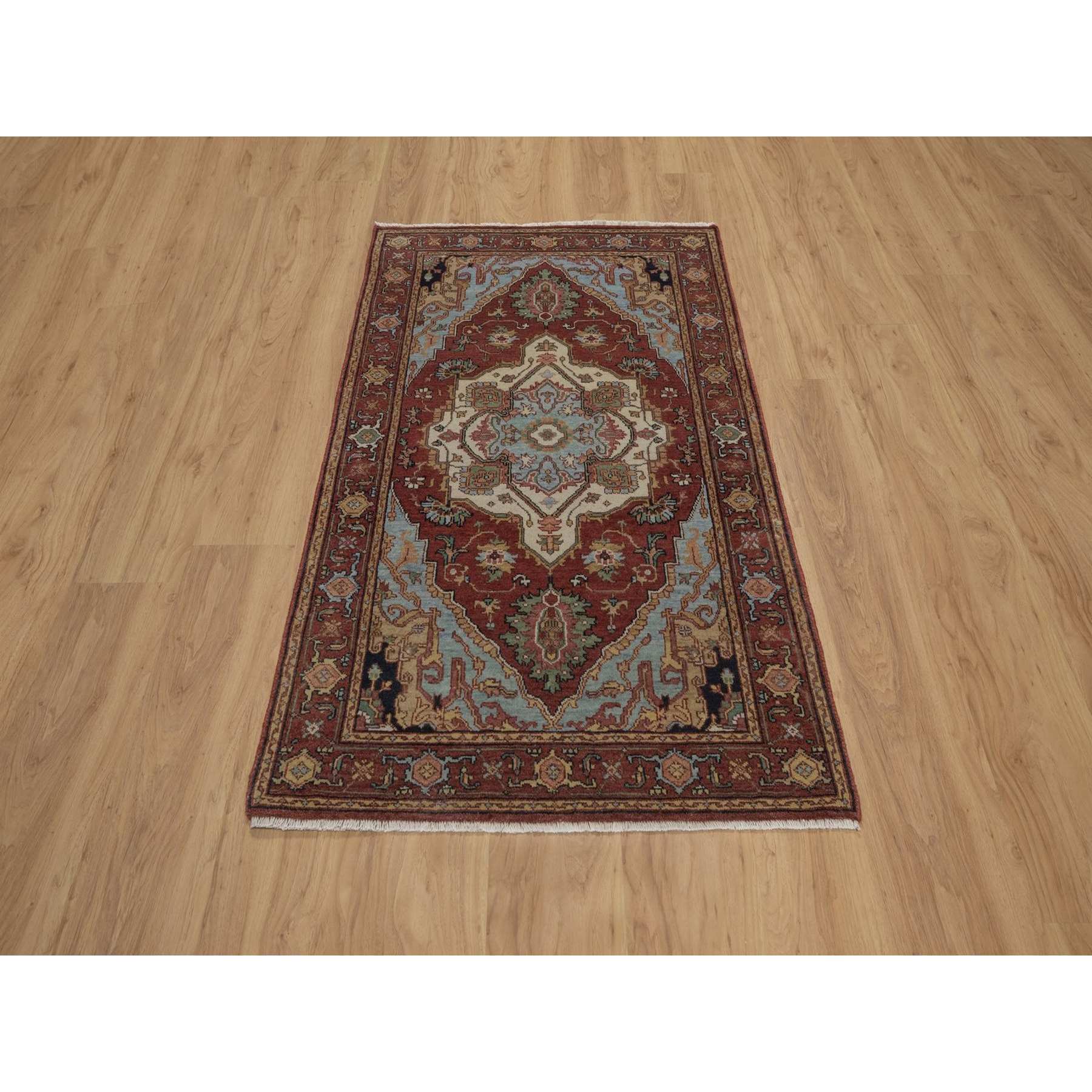 Heriz-Hand-Knotted-Rug-463885