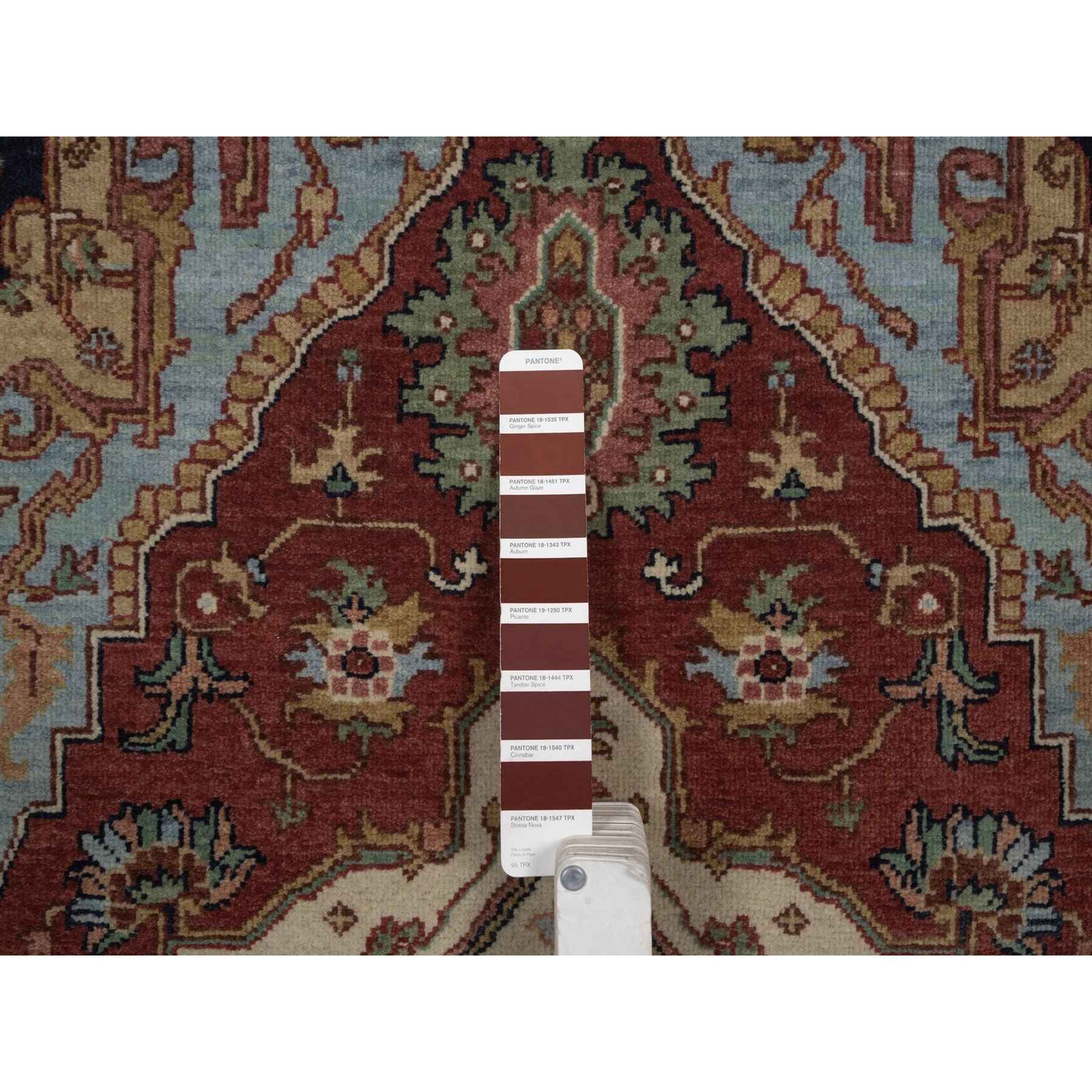 Heriz-Hand-Knotted-Rug-463885