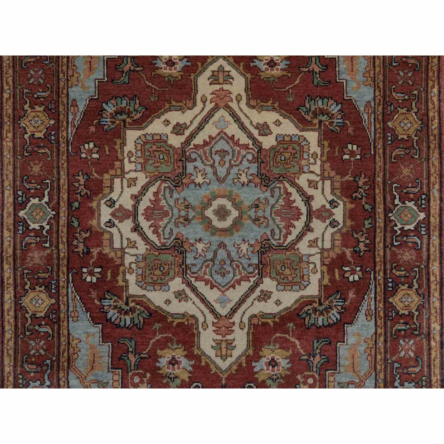 Heriz-Hand-Knotted-Rug-463885