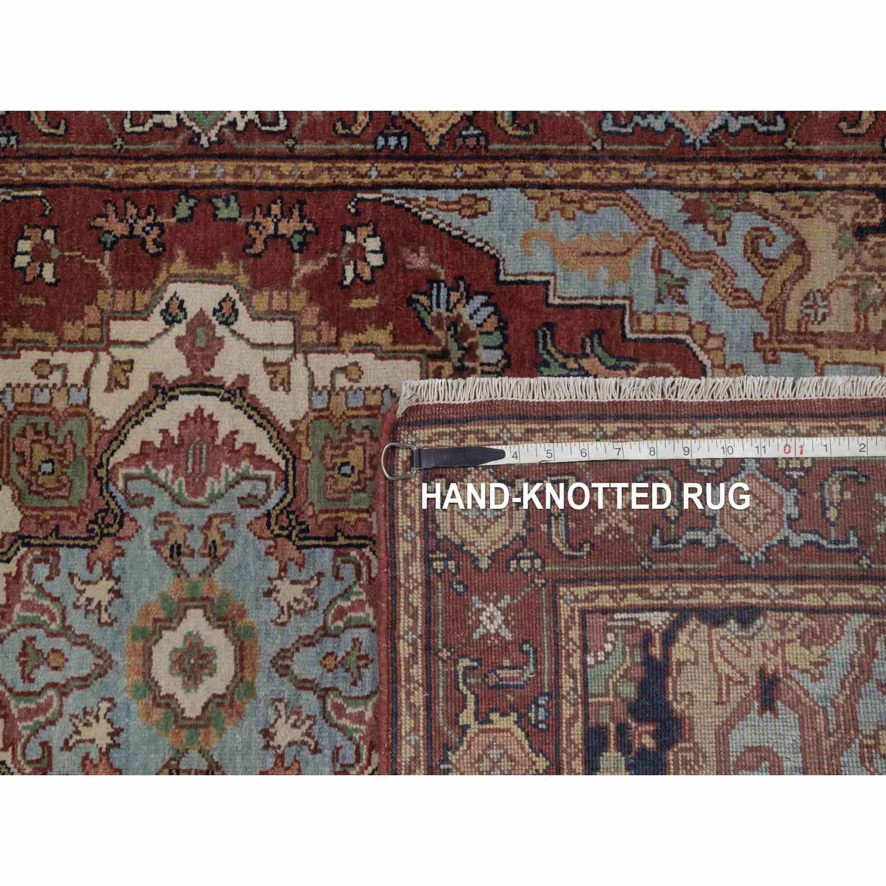 Heriz-Hand-Knotted-Rug-463885