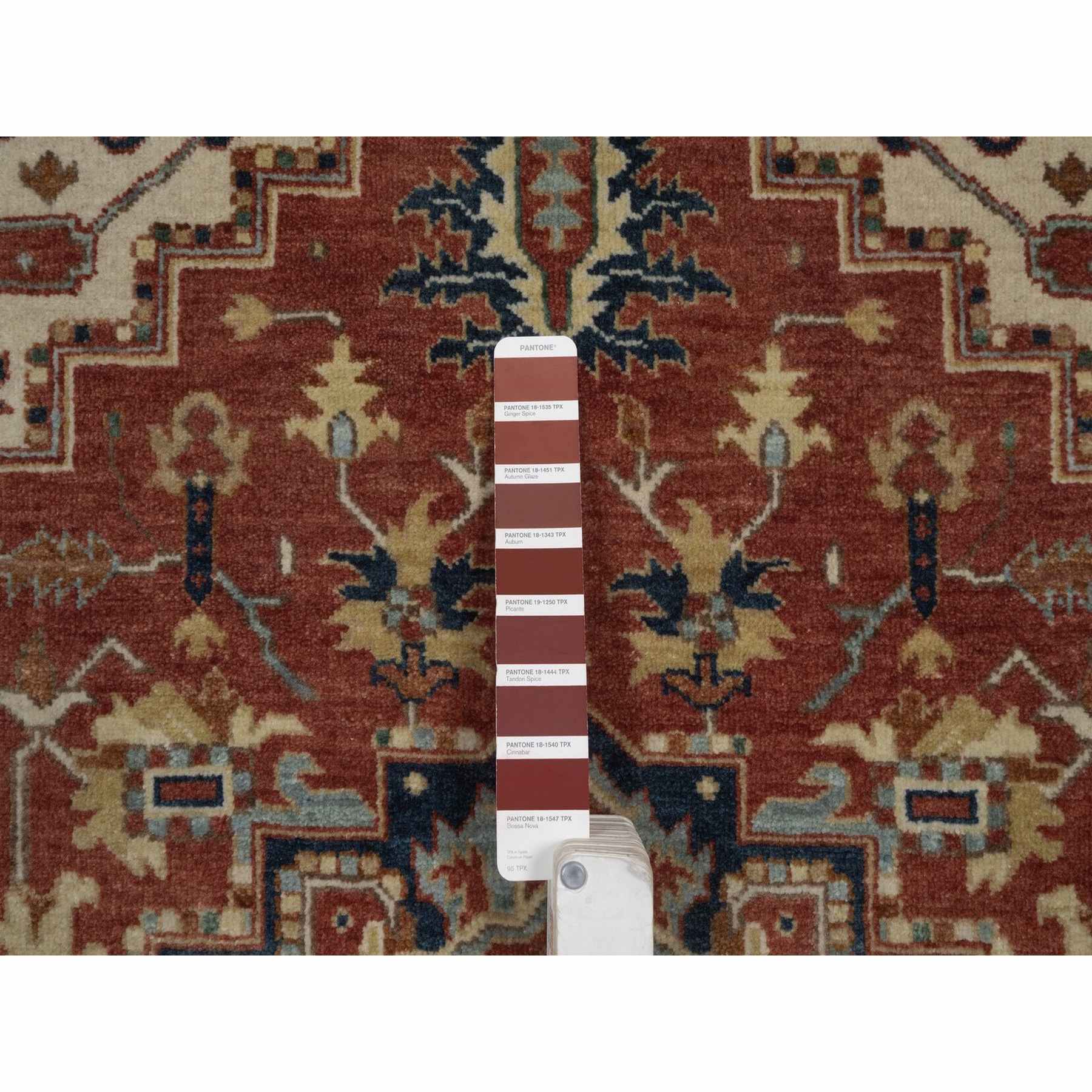 Heriz-Hand-Knotted-Rug-463890